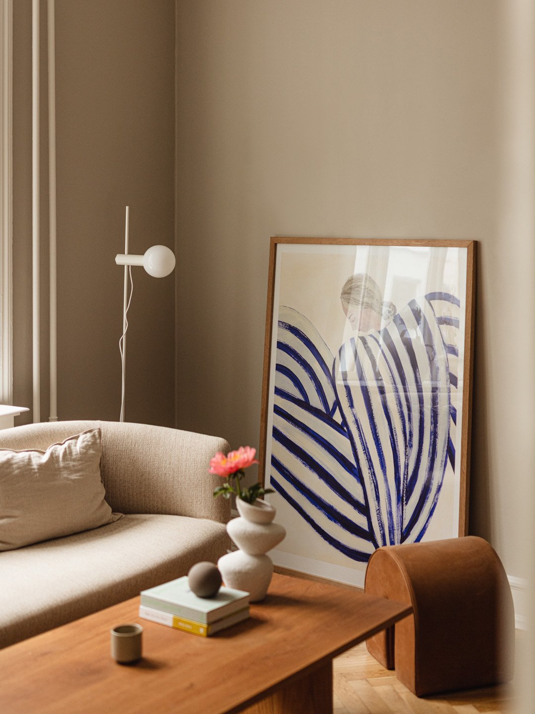 Poster Sofia Lind - Blue Stripe At Concorde