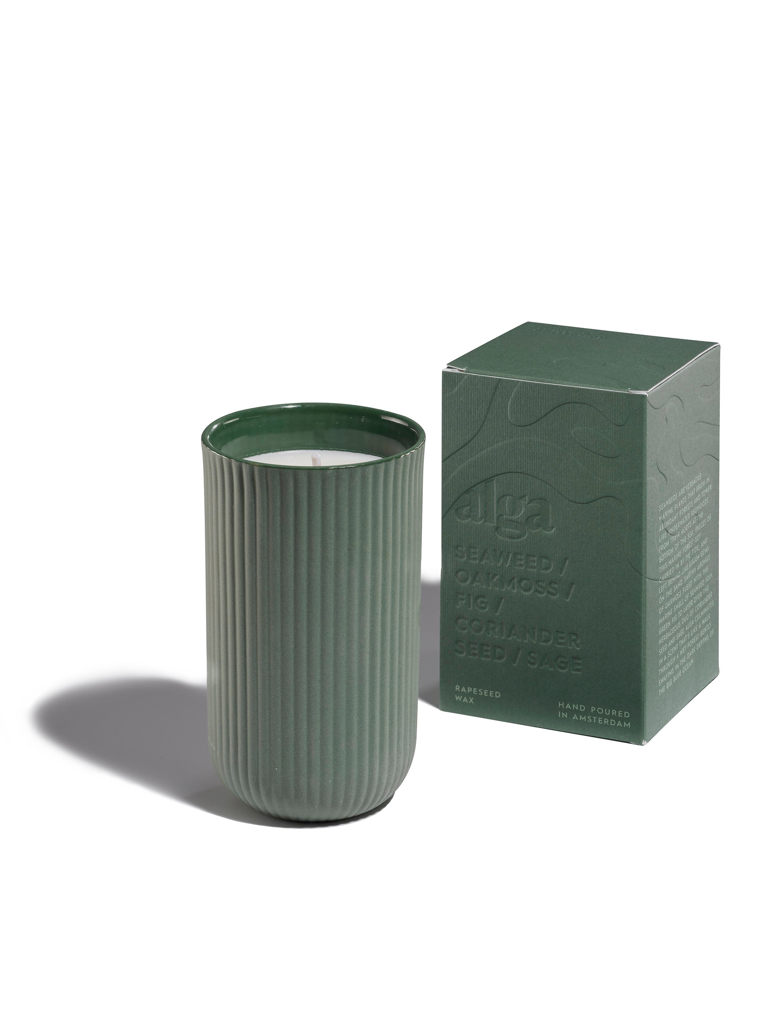 Scented candle Lowtide ALGA - the very good candle co. x Archive Studio
