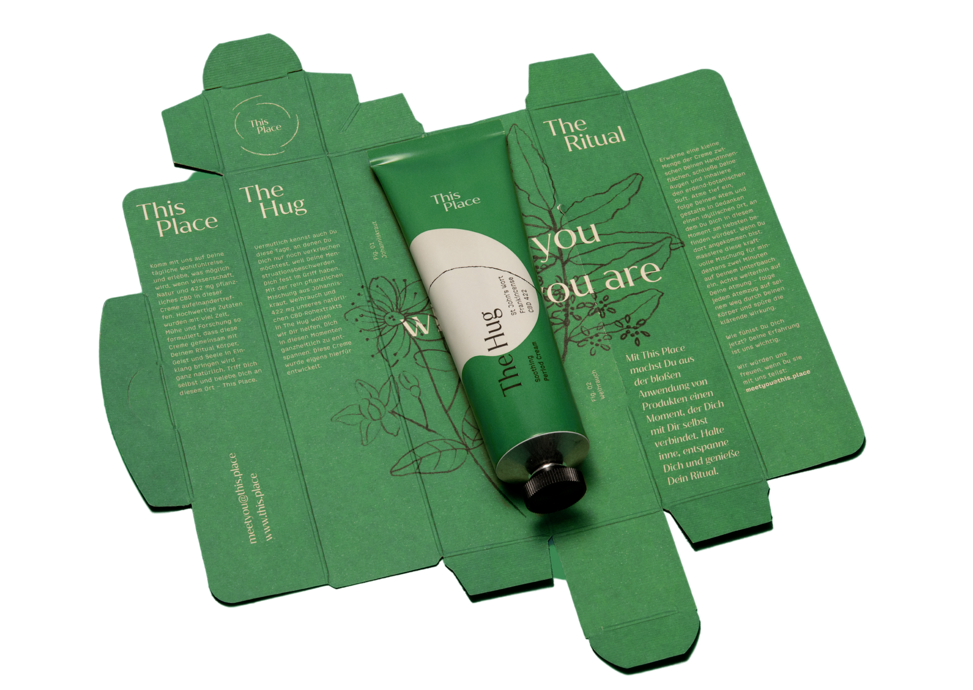 The Hug - soothing period cream