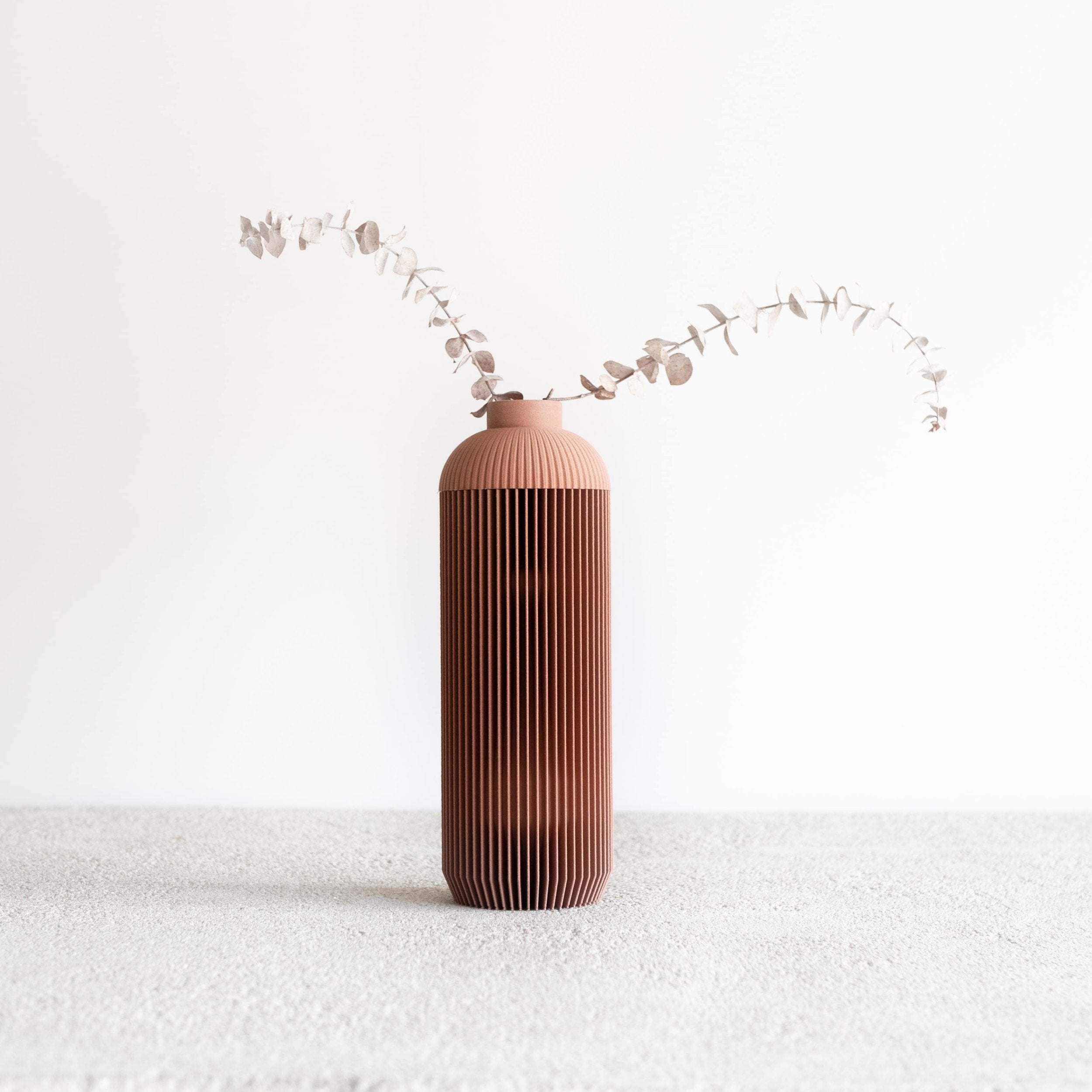 Terracotta vase - ONDE