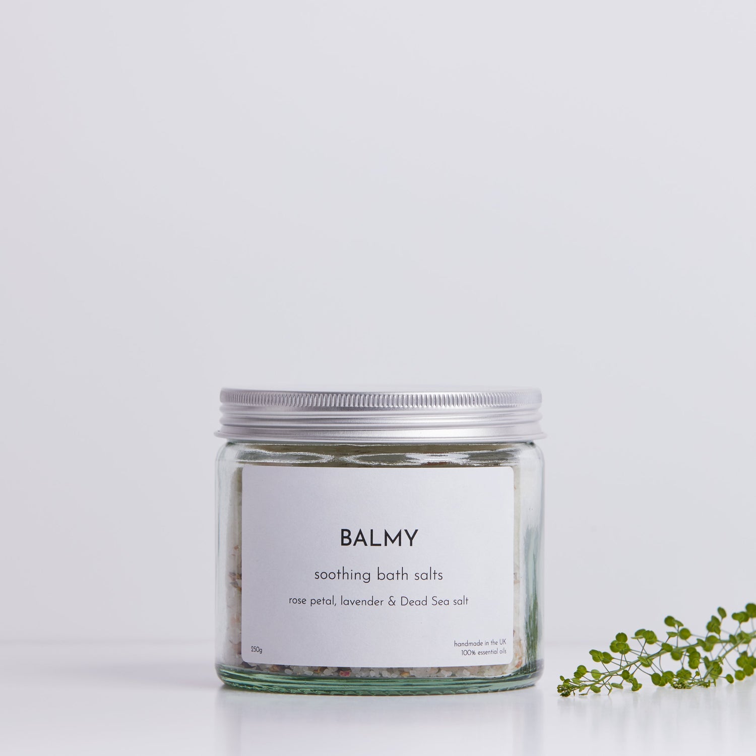 Soothing bath salts