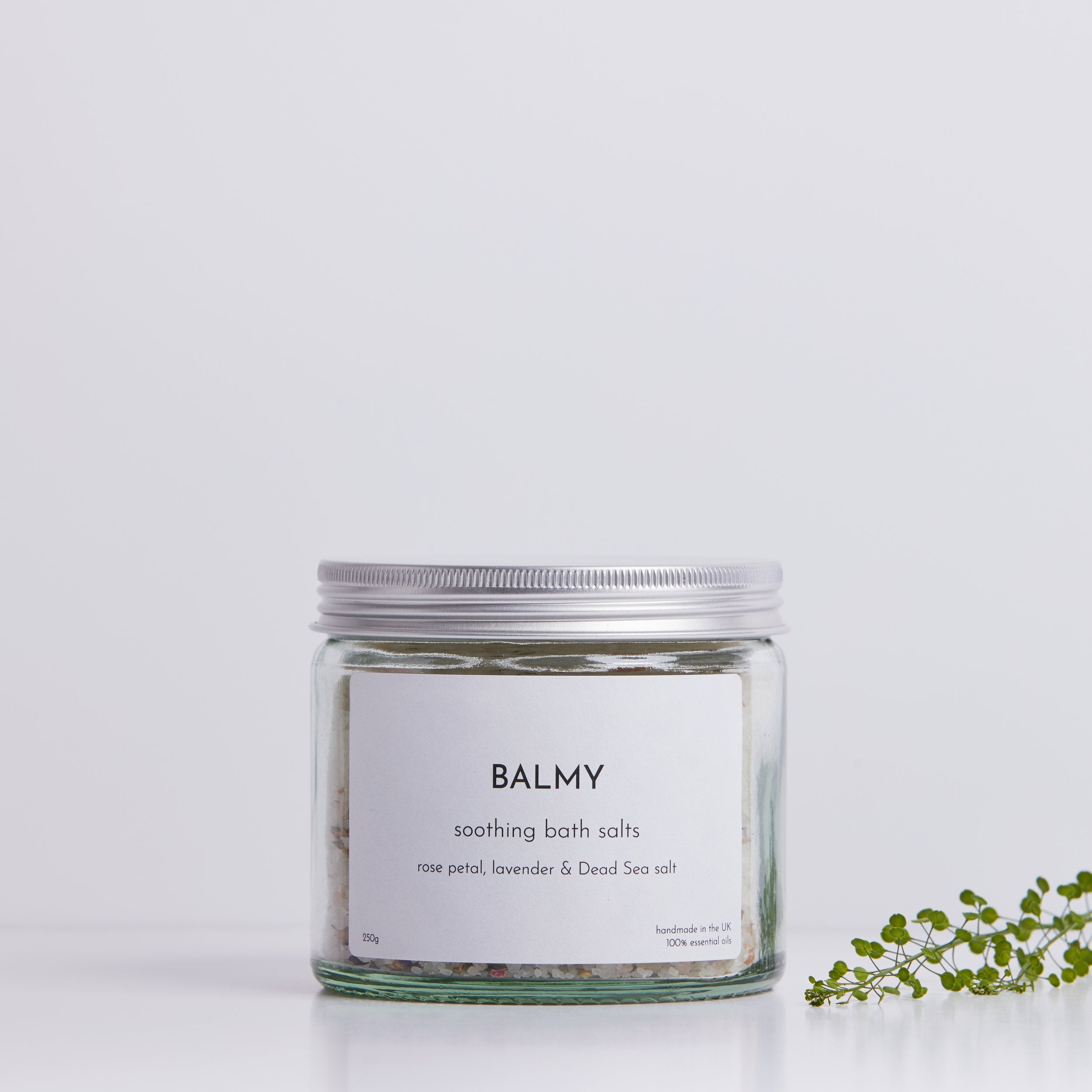 Soothing bath salts