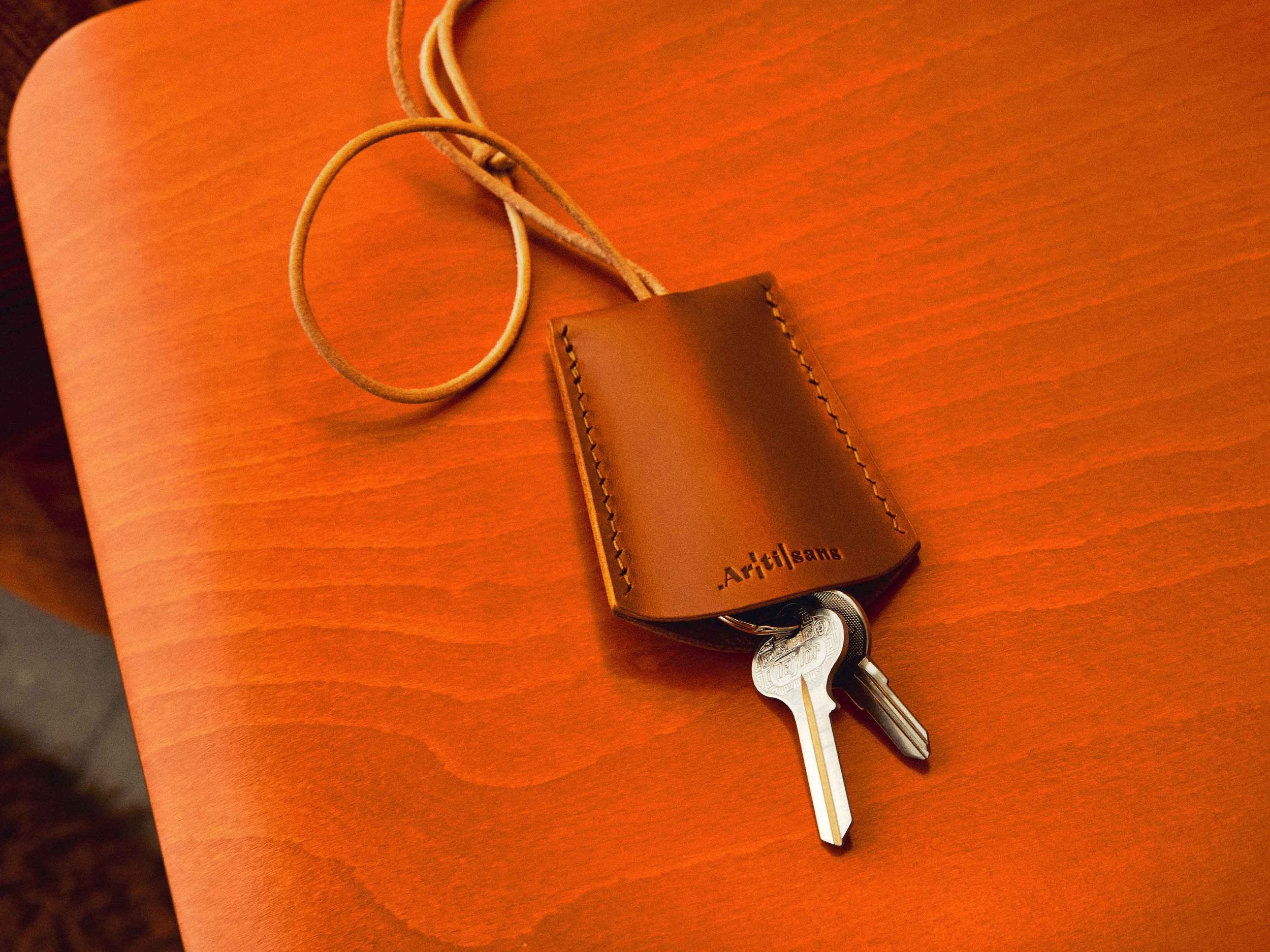 Porte-clés en cuir - kit de bricolage