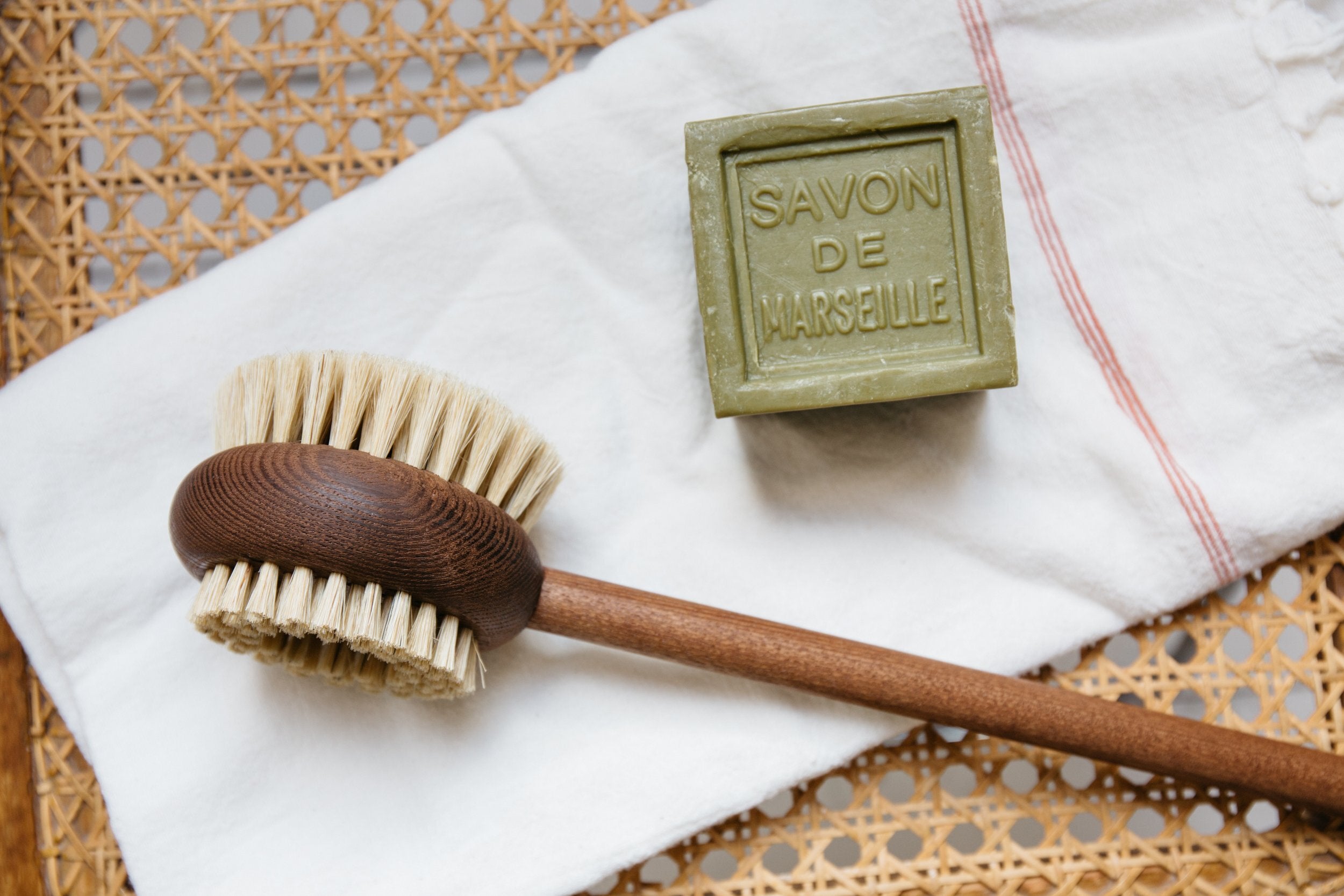 Ash wood back brush