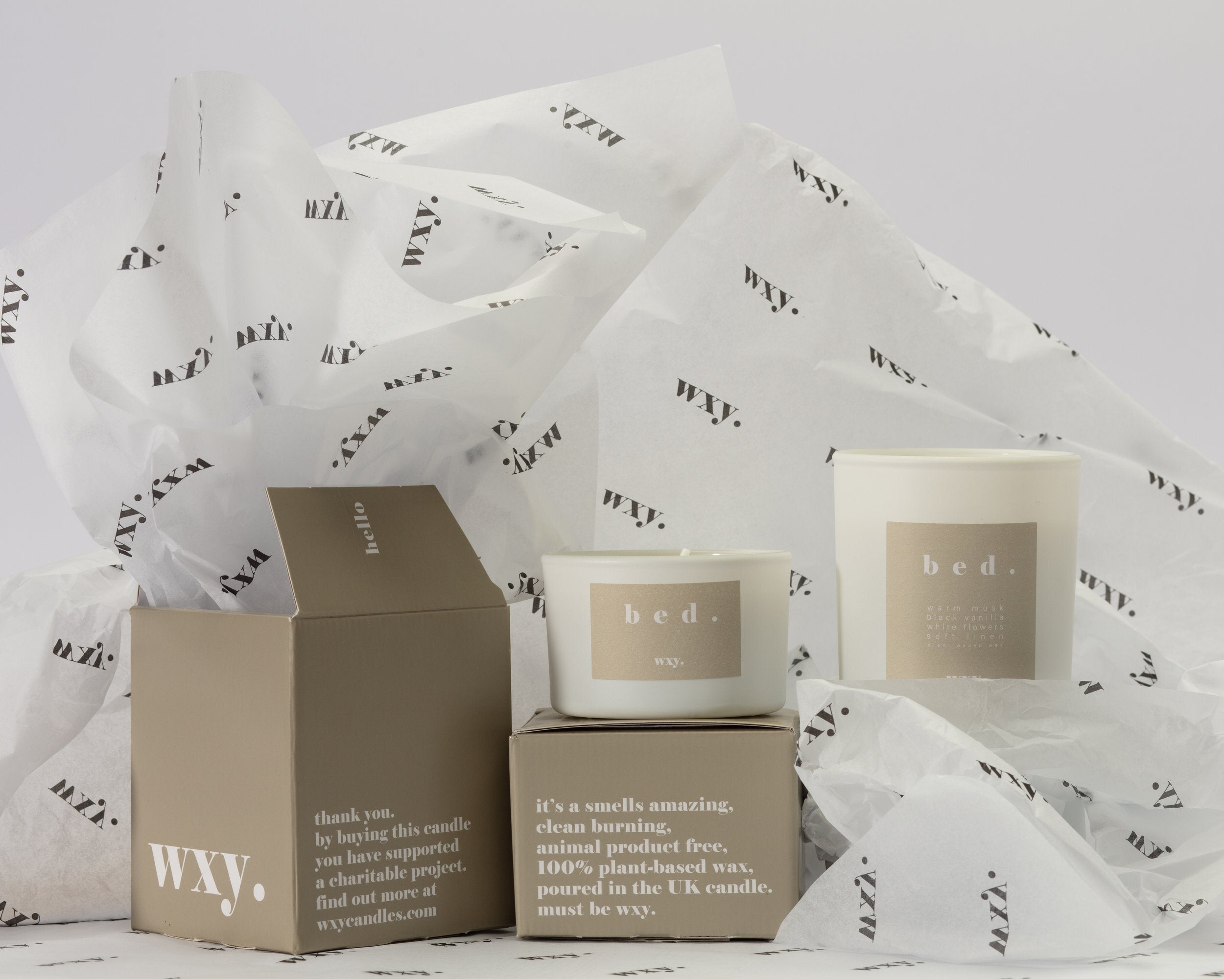 Duftkerze - warm musk & black vanilla