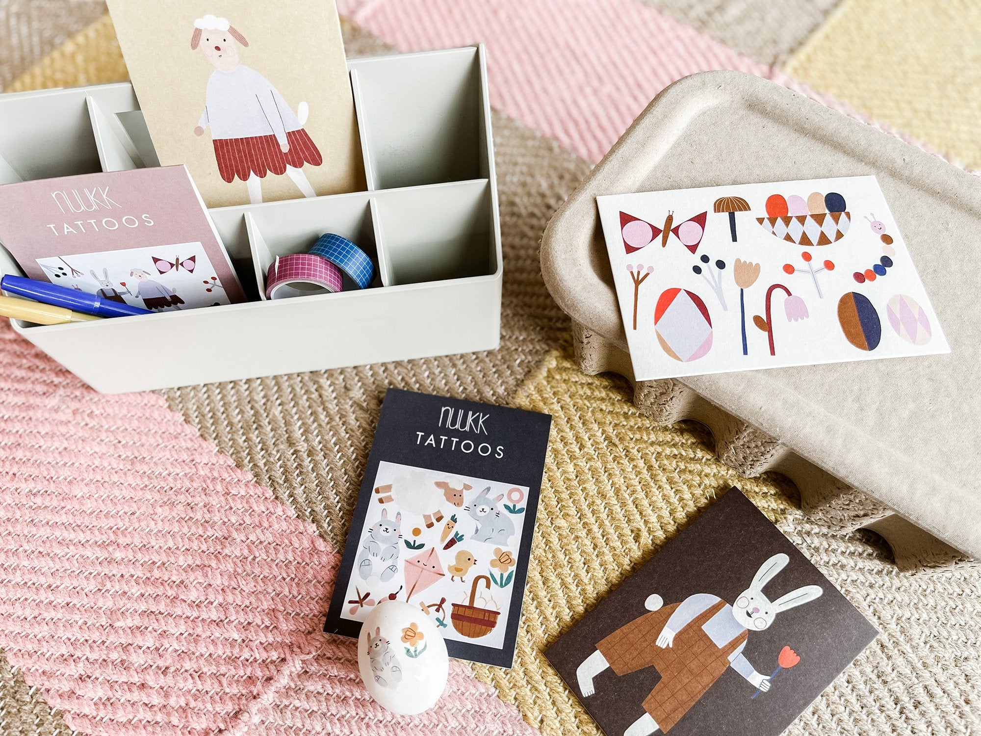 Carte postale Lapin de Pâques