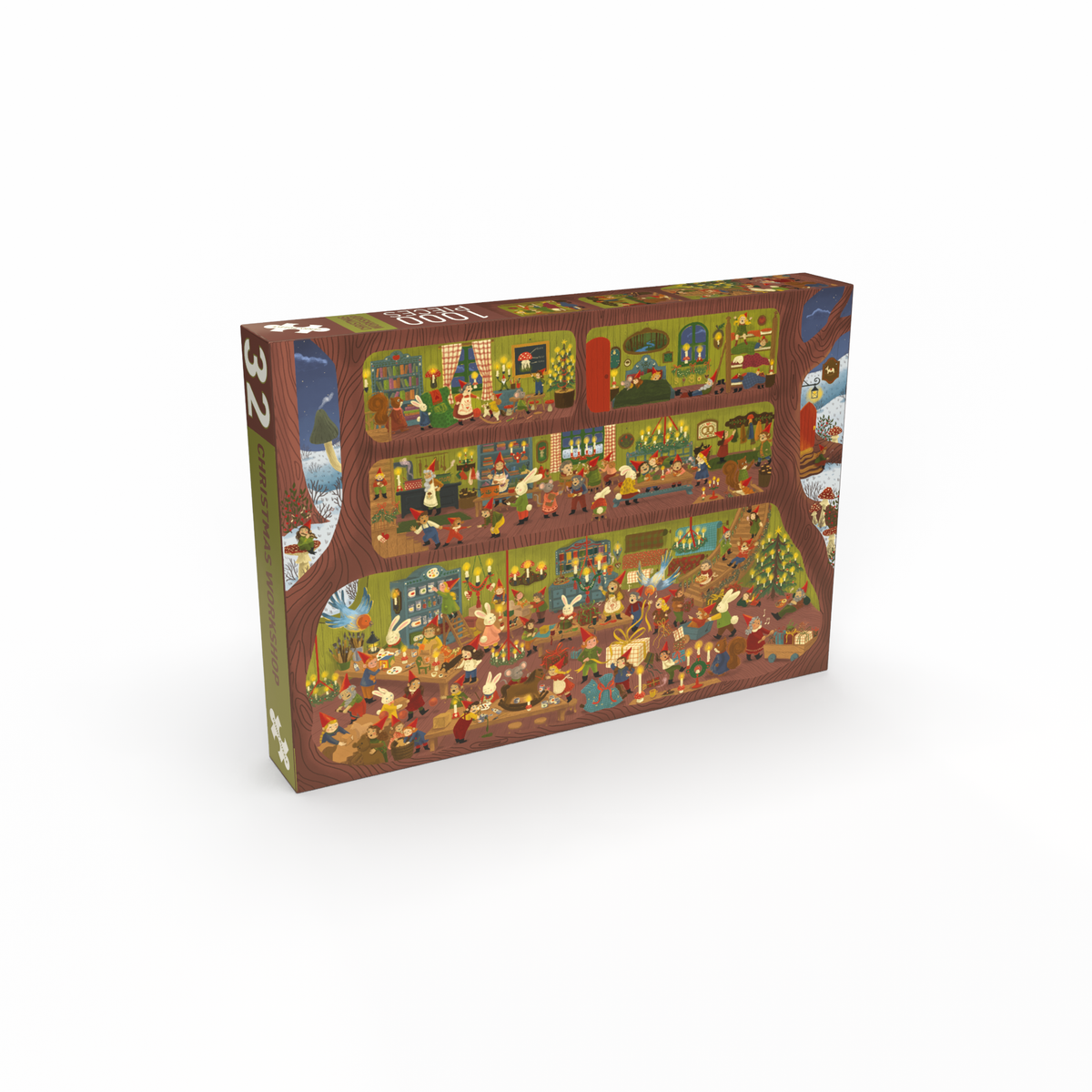 Weihnachtswerkstatt – 1000-teiliges Puzzle