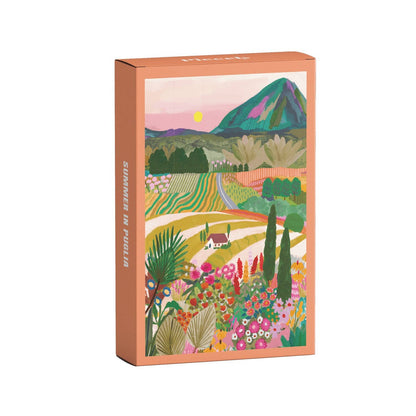 Piecely Puzzle Mini-Puzzle Summer in Puglia