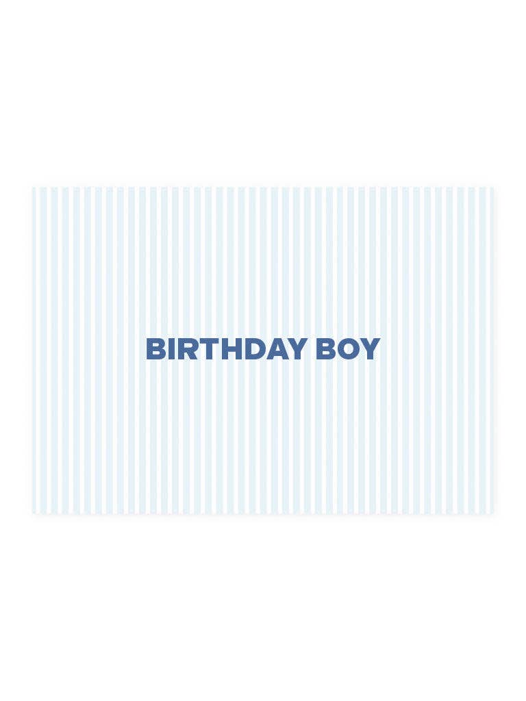 Melt Atelier Postkarte Birthday Boy