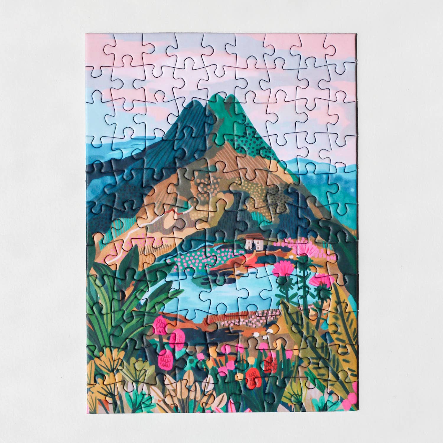 Piecely Puzzle Mini-Puzzle Snowdonia