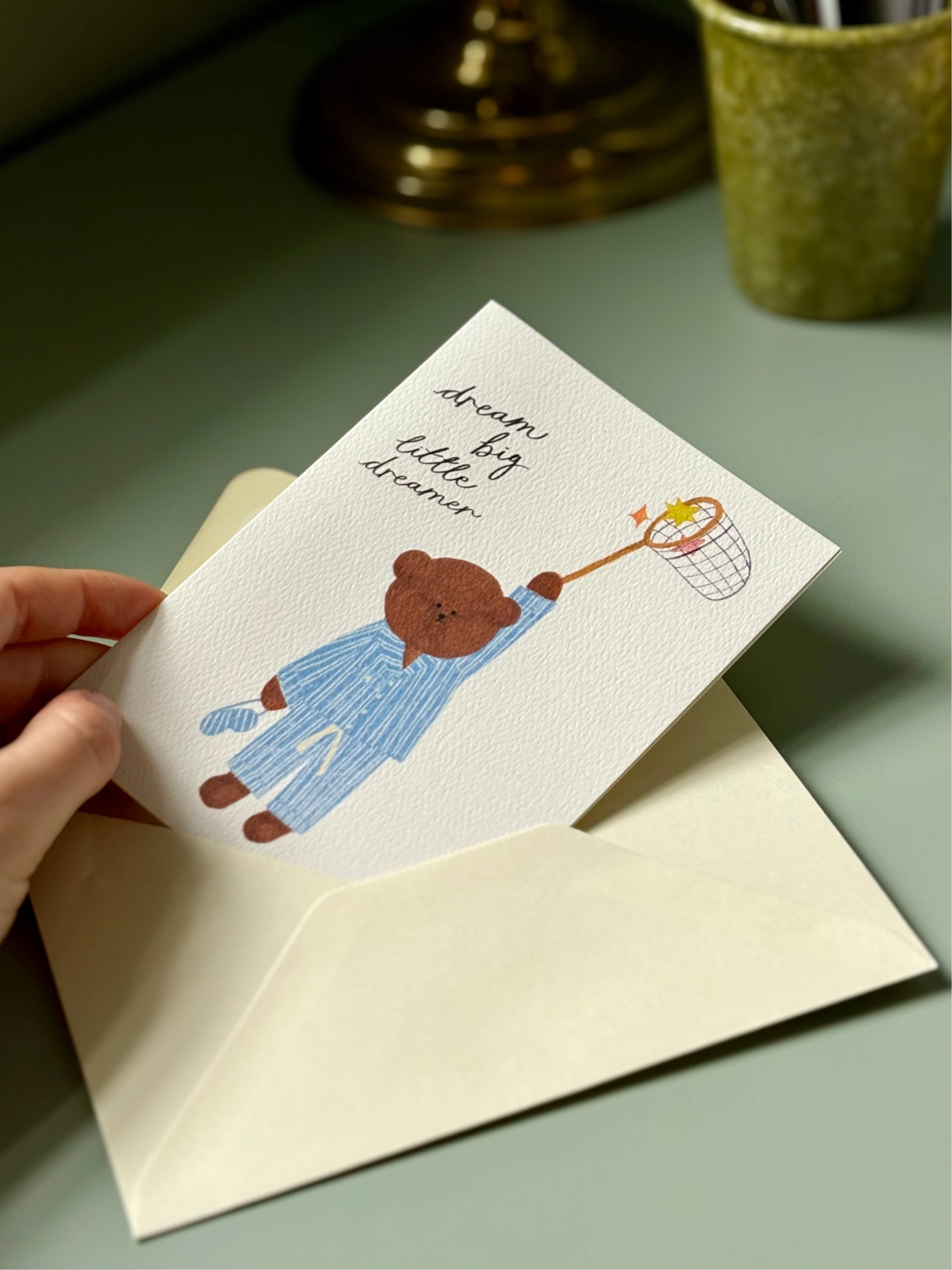 Card Dream big little dreamer
