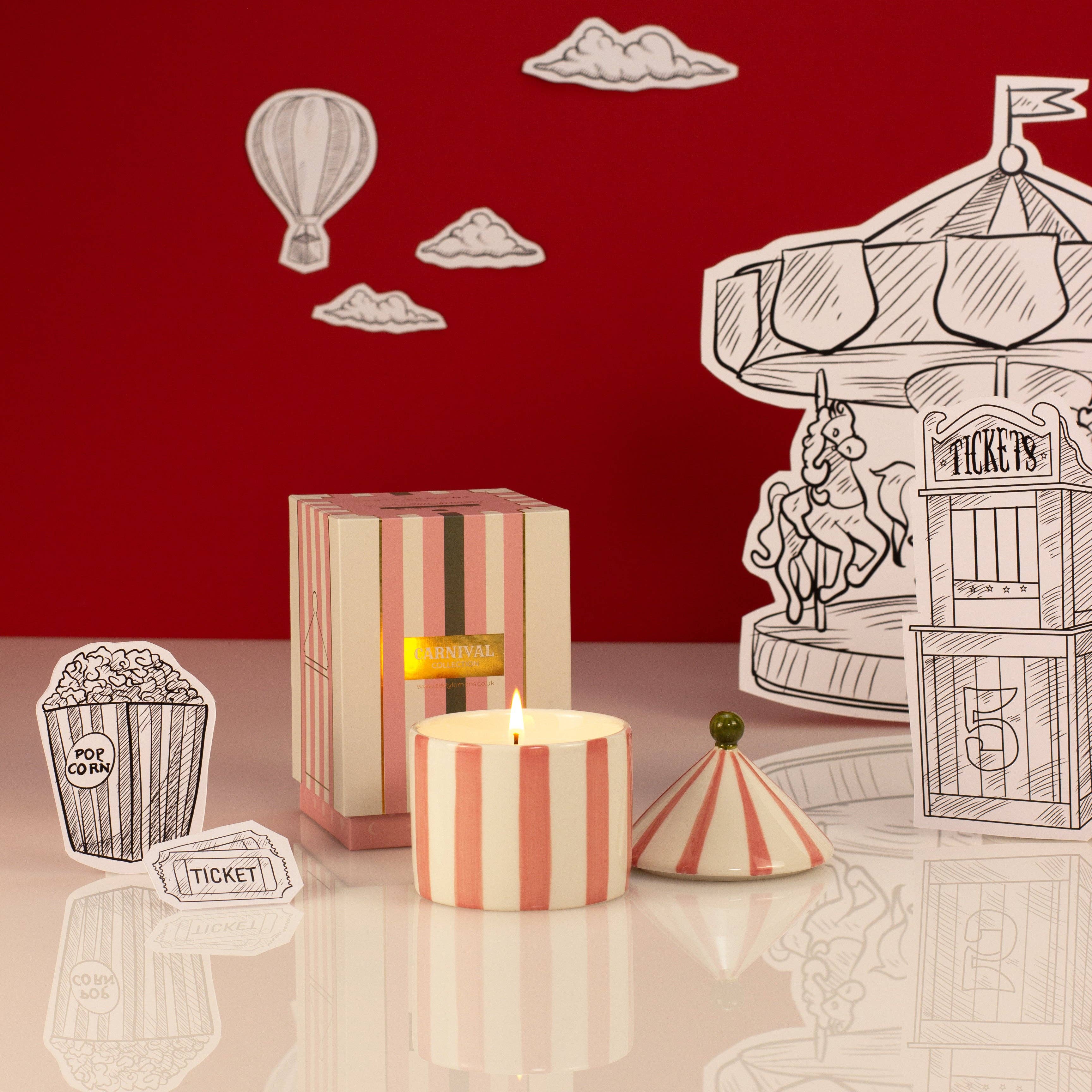 Zesty Lemons Trade - Zirkus Kerze