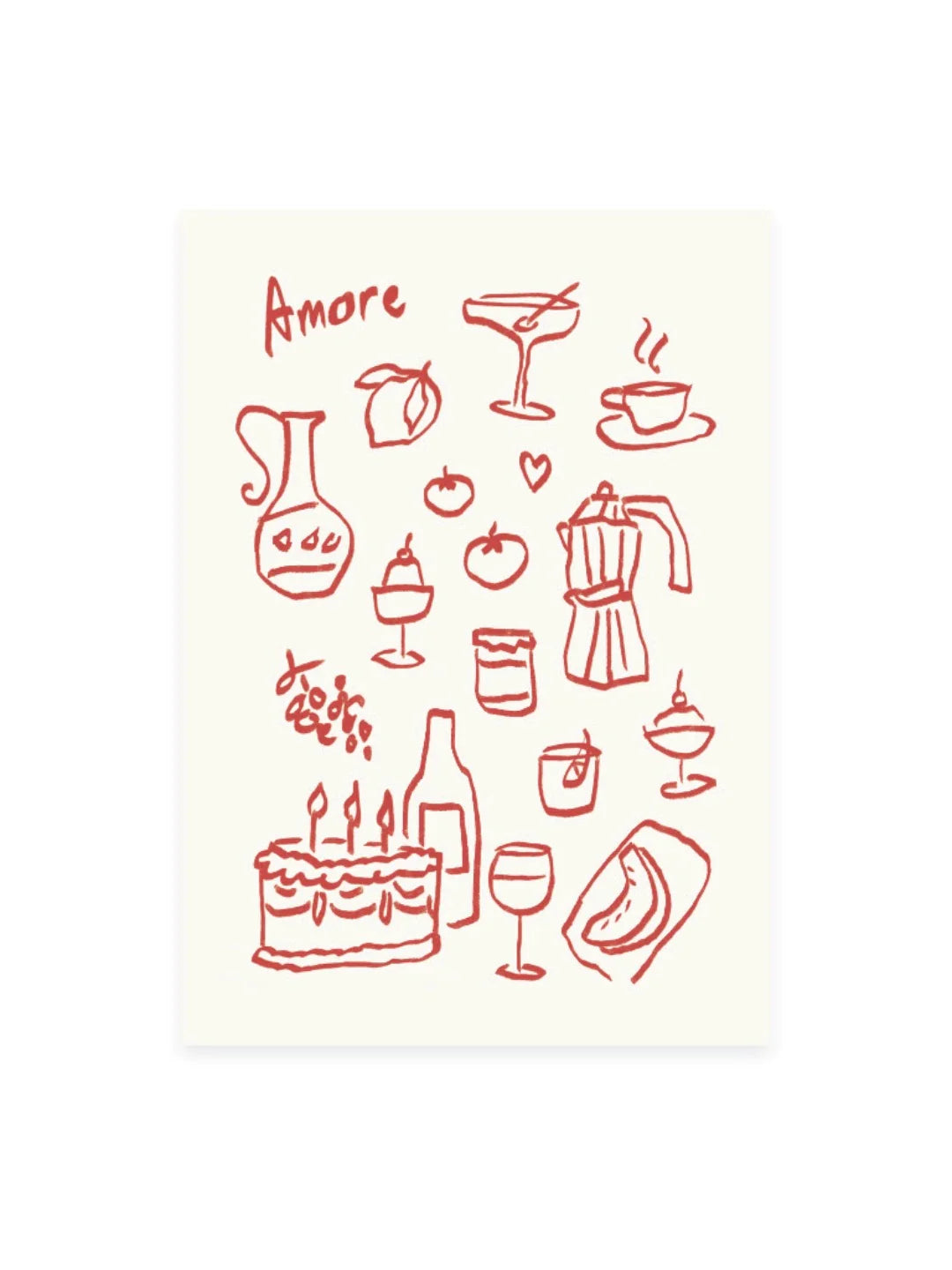 Melt Atelier Postkarte Amore
