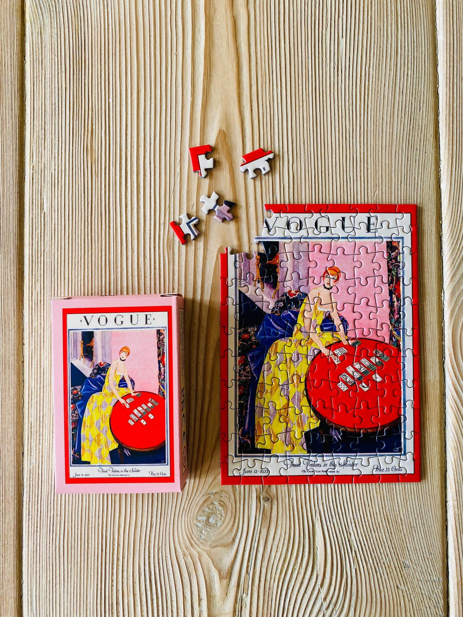 KARTEN &amp; COUTURE 99 Stück japanisches Vintage-Mini-Puzzle