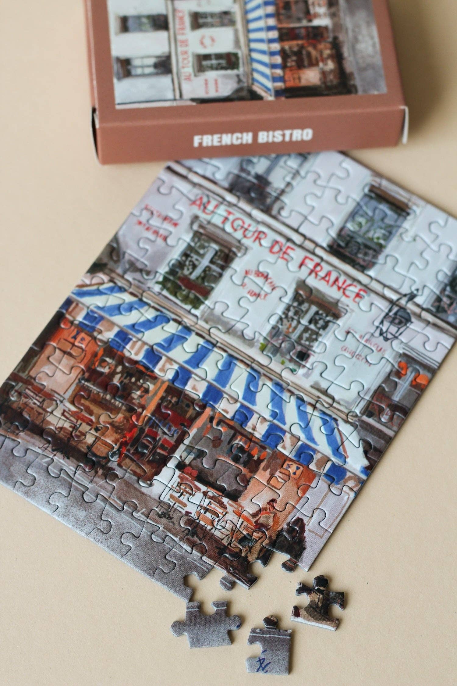 Piecely Puzzles Puzzle French Bistro