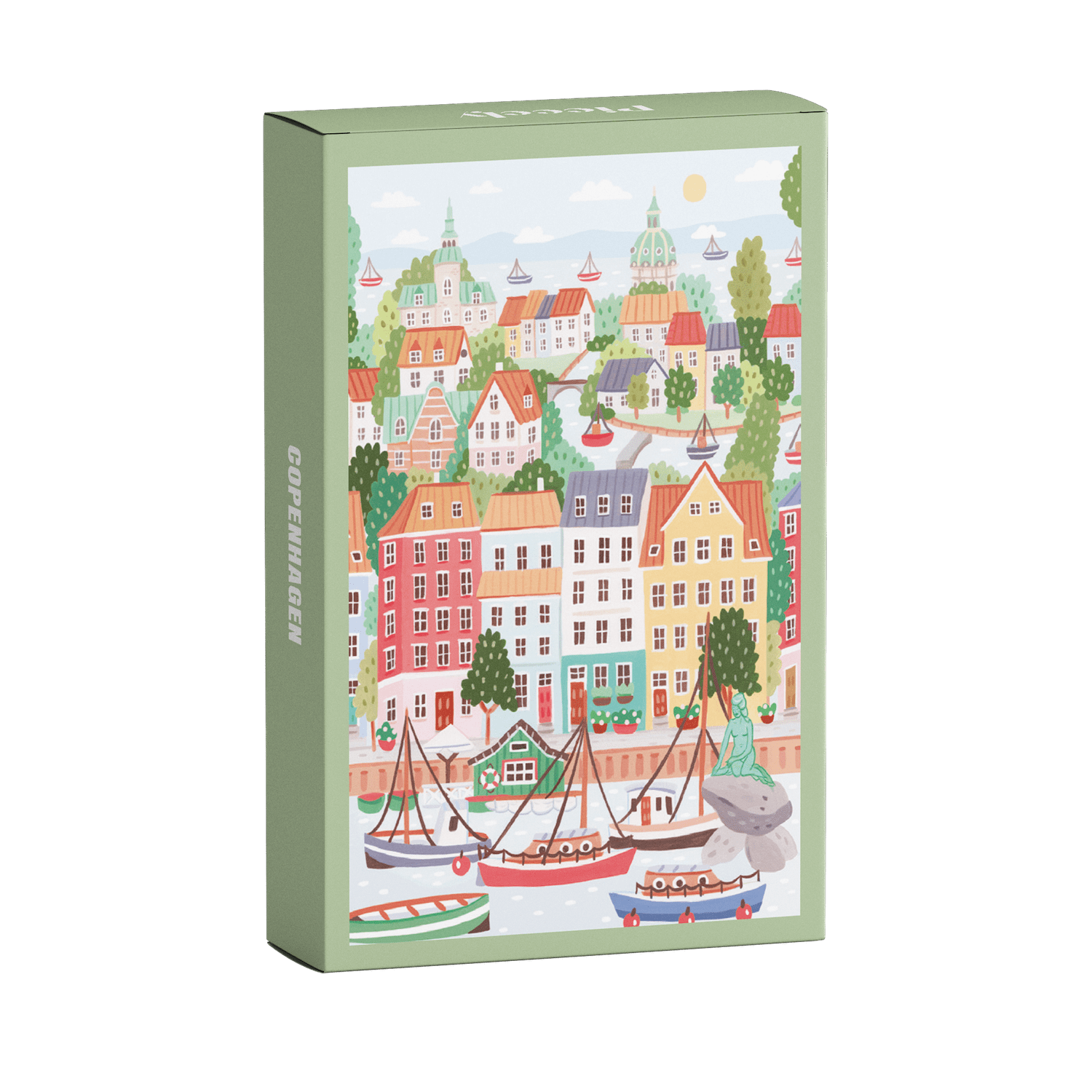 Piecely Puzzle Mini-Puzzle Copenhagen