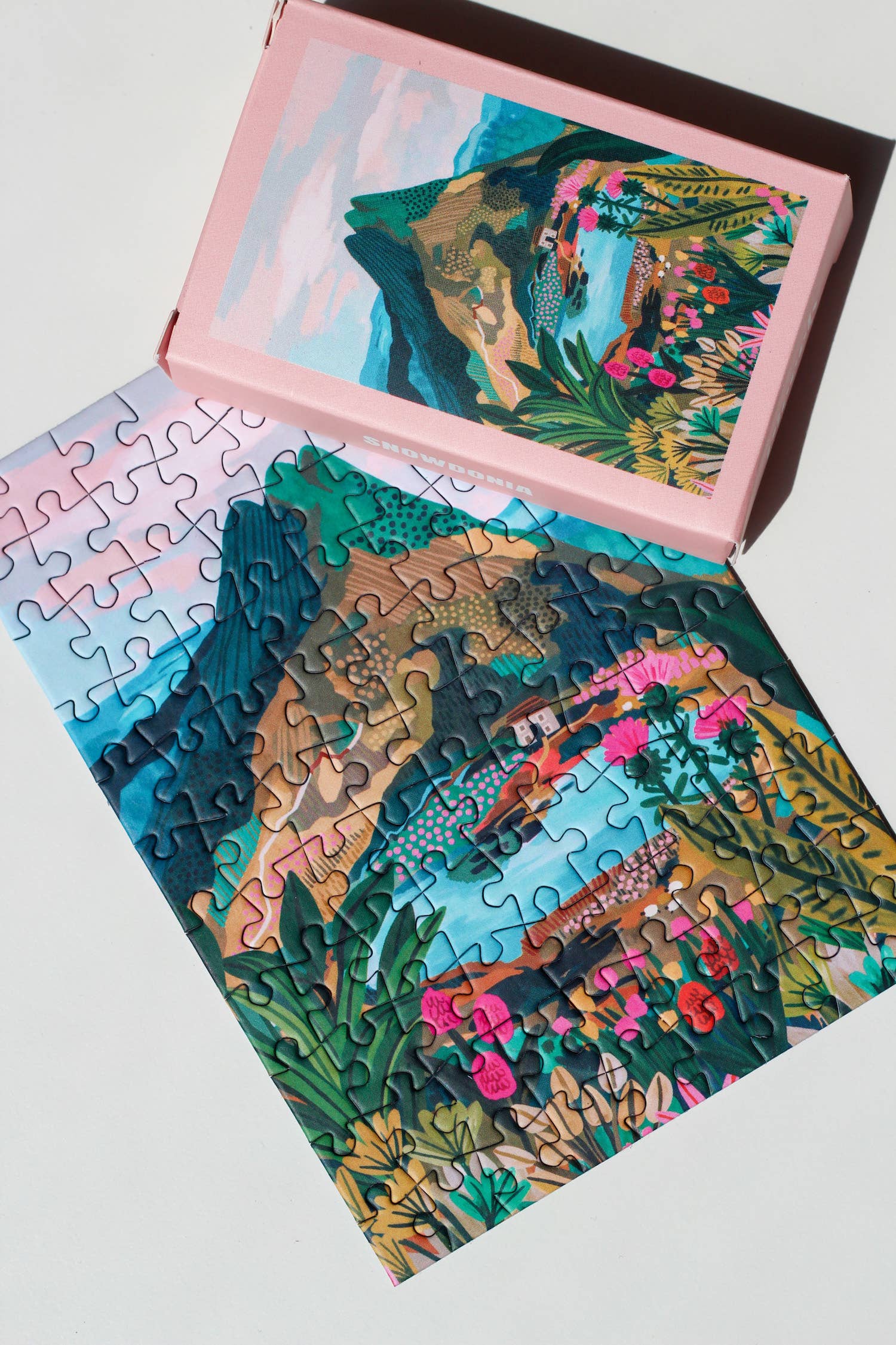 Piecely Puzzle Mini-Puzzle Snowdonia