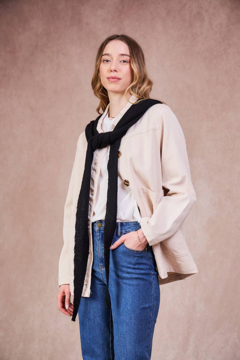 Calie Paris Sophie Hood Scarf