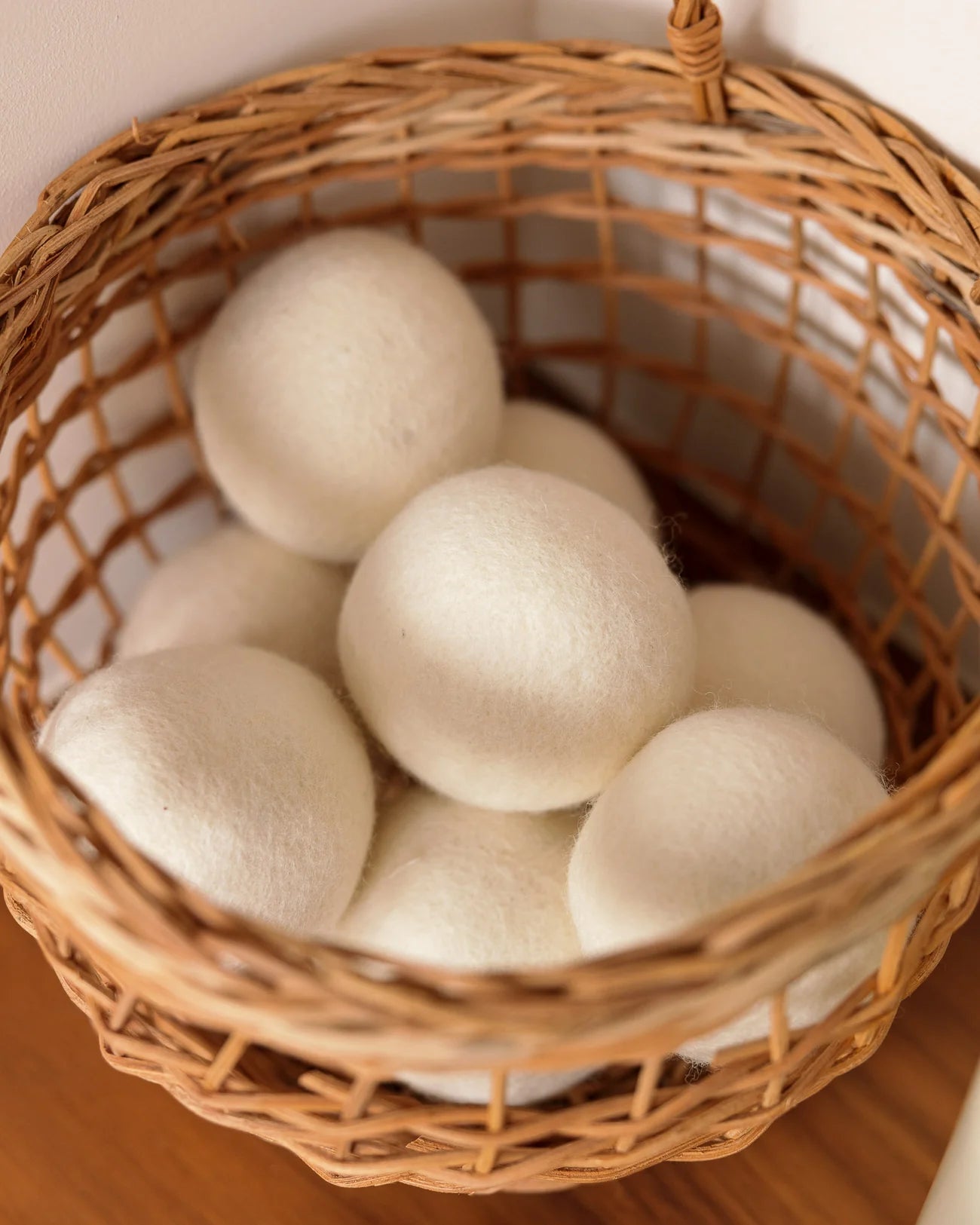 Boules de séchage en laine vierge