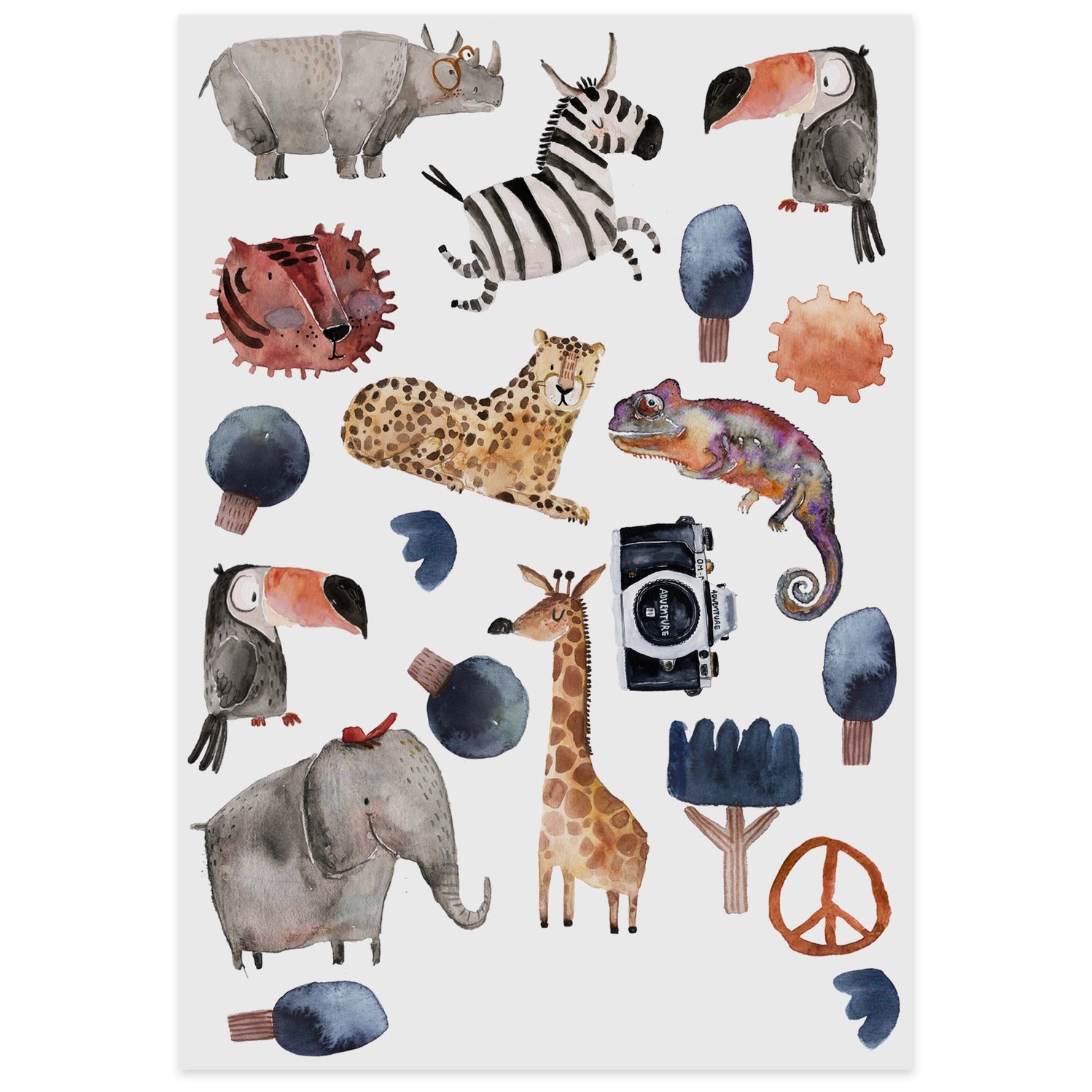 Organic Tattoo Wildlife