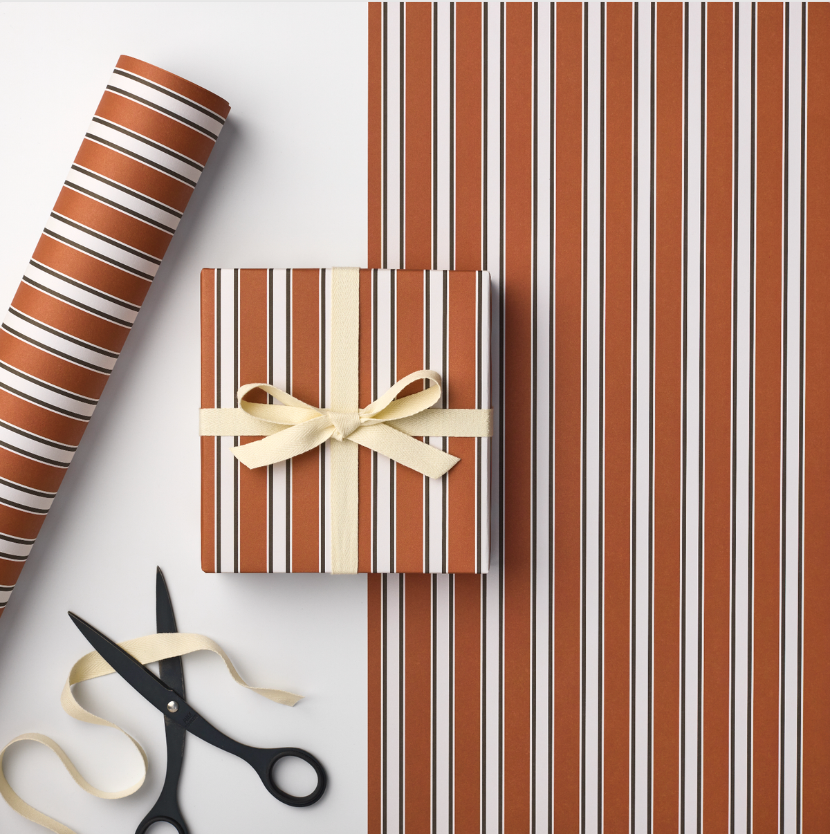 Kinshipped Geschenkpapier Terrakotta