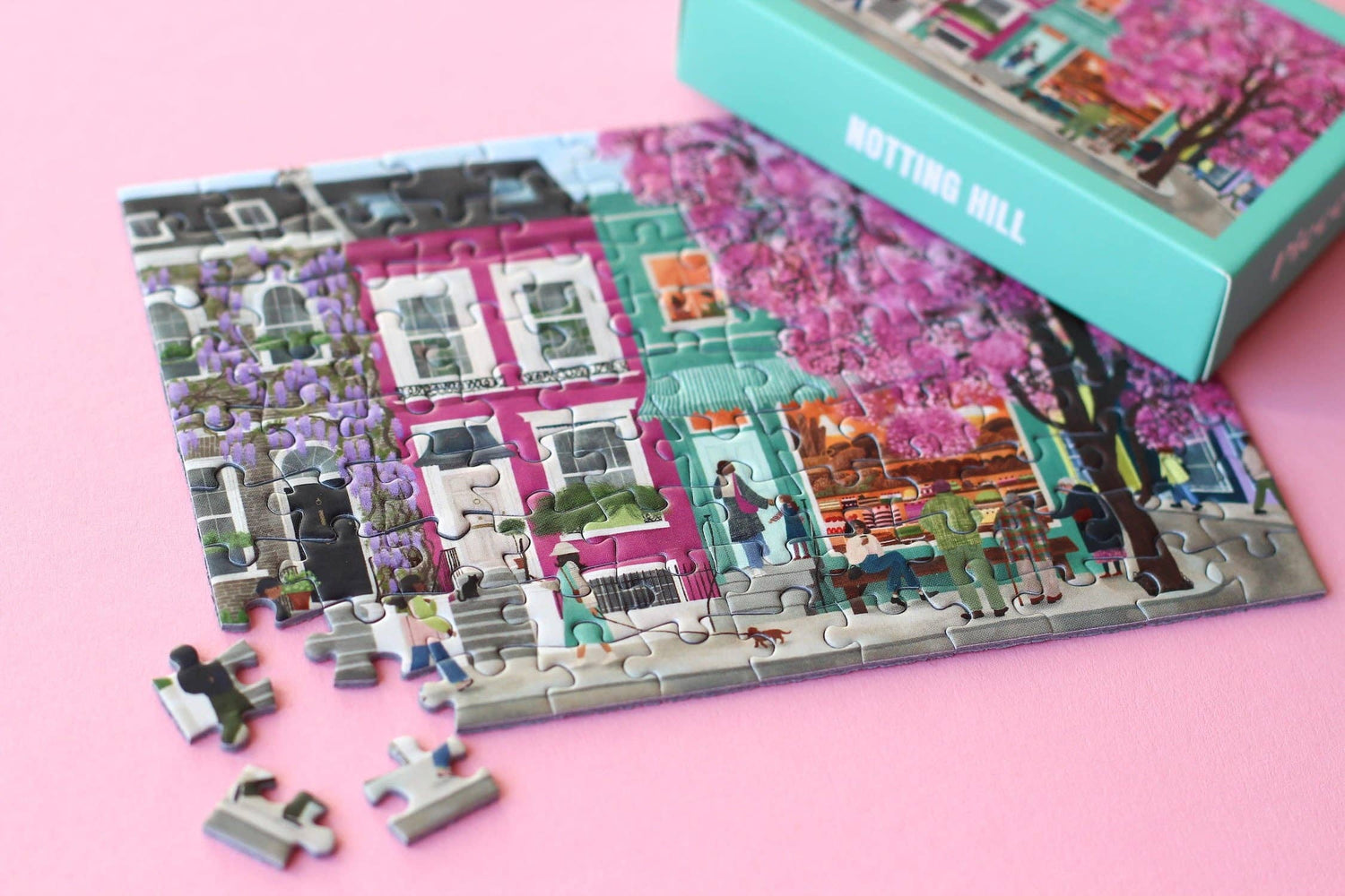 Piecely Puzzle Mini-Puzzle Notting Hill