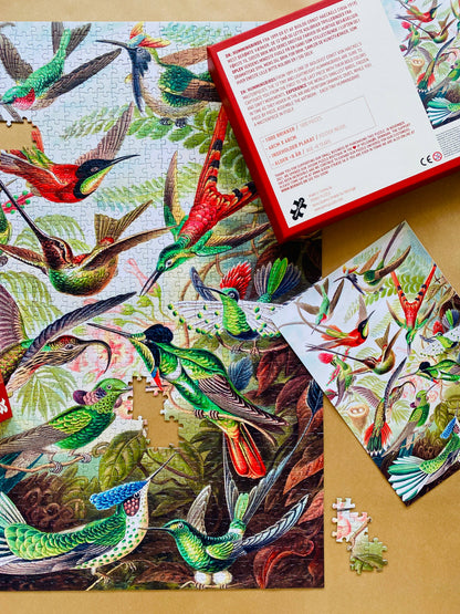 Kolibris 1000-teiliges Vintage-Puzzle