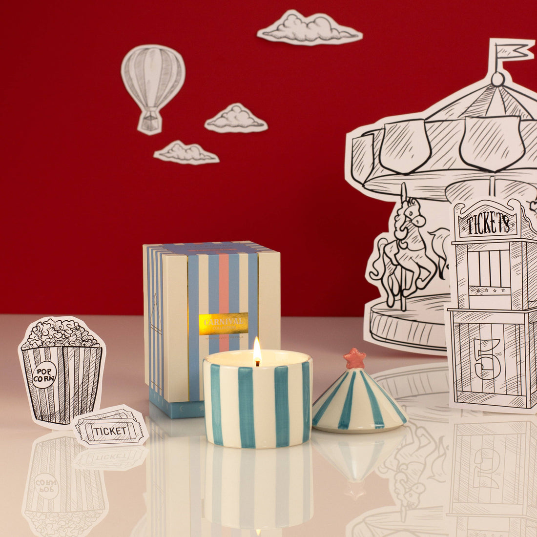 Zesty Lemons Trade - Zirkus Kerze