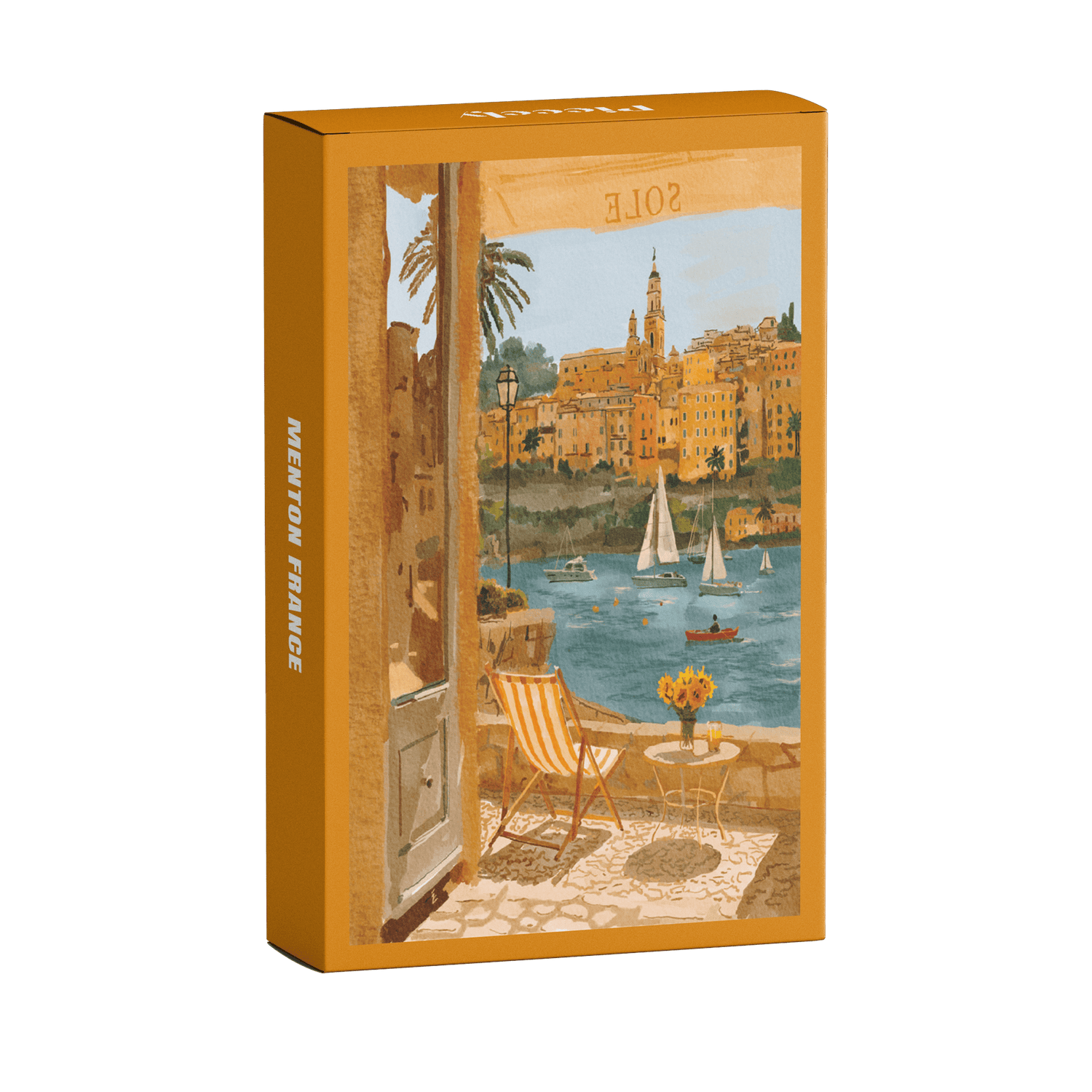Piecely Puzzle Mini-Puzzle Menton