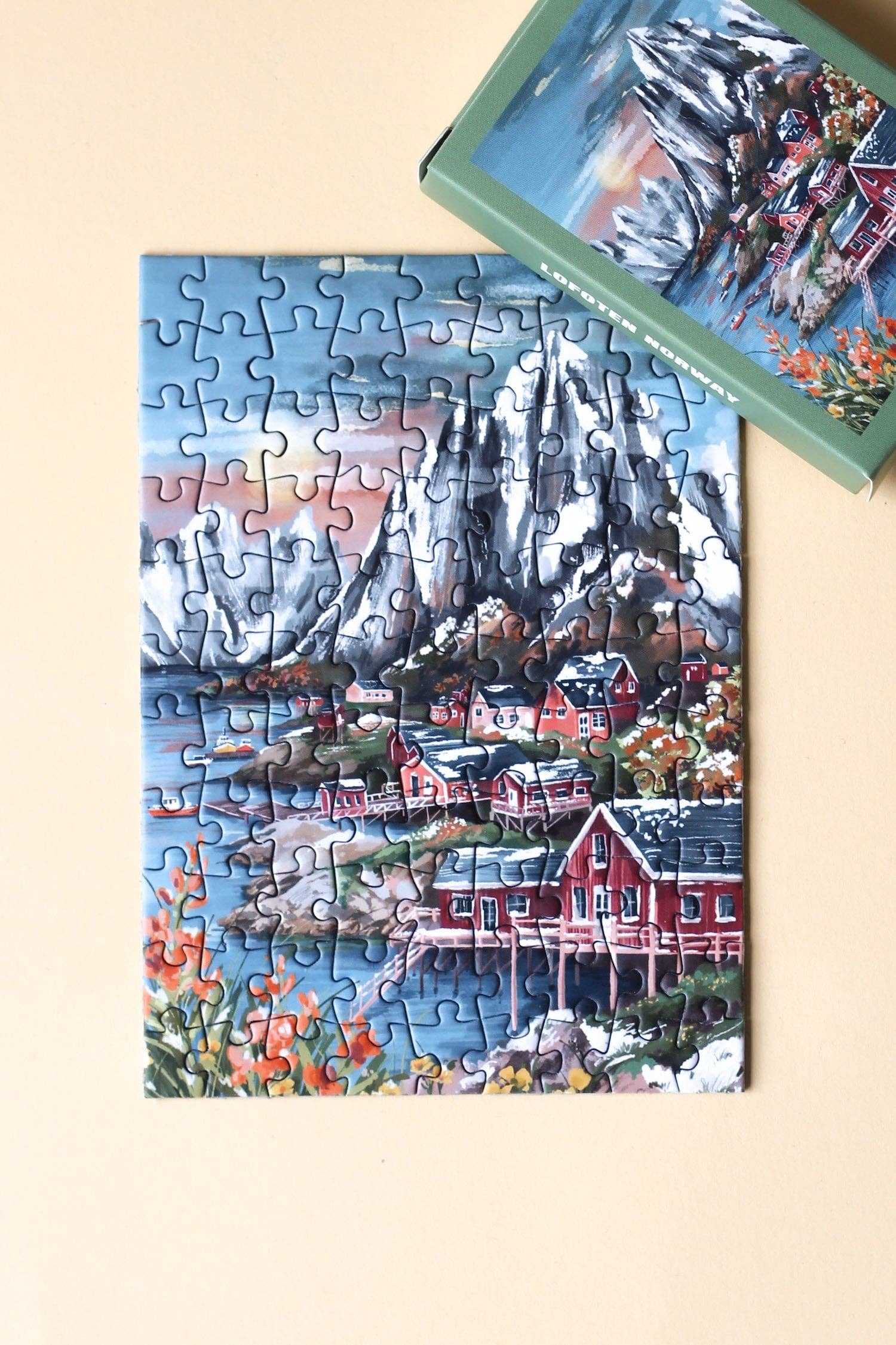 Piecely Puzzles Mini Puzzle Lofoten Norway