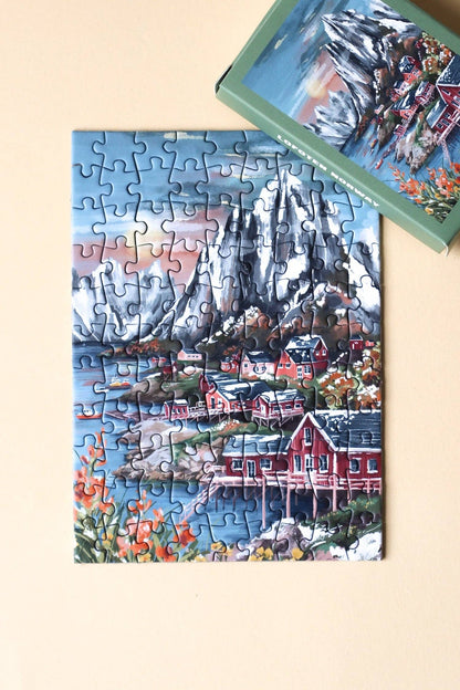 Piecely Puzzles Mini Puzzle Lofoten Norway