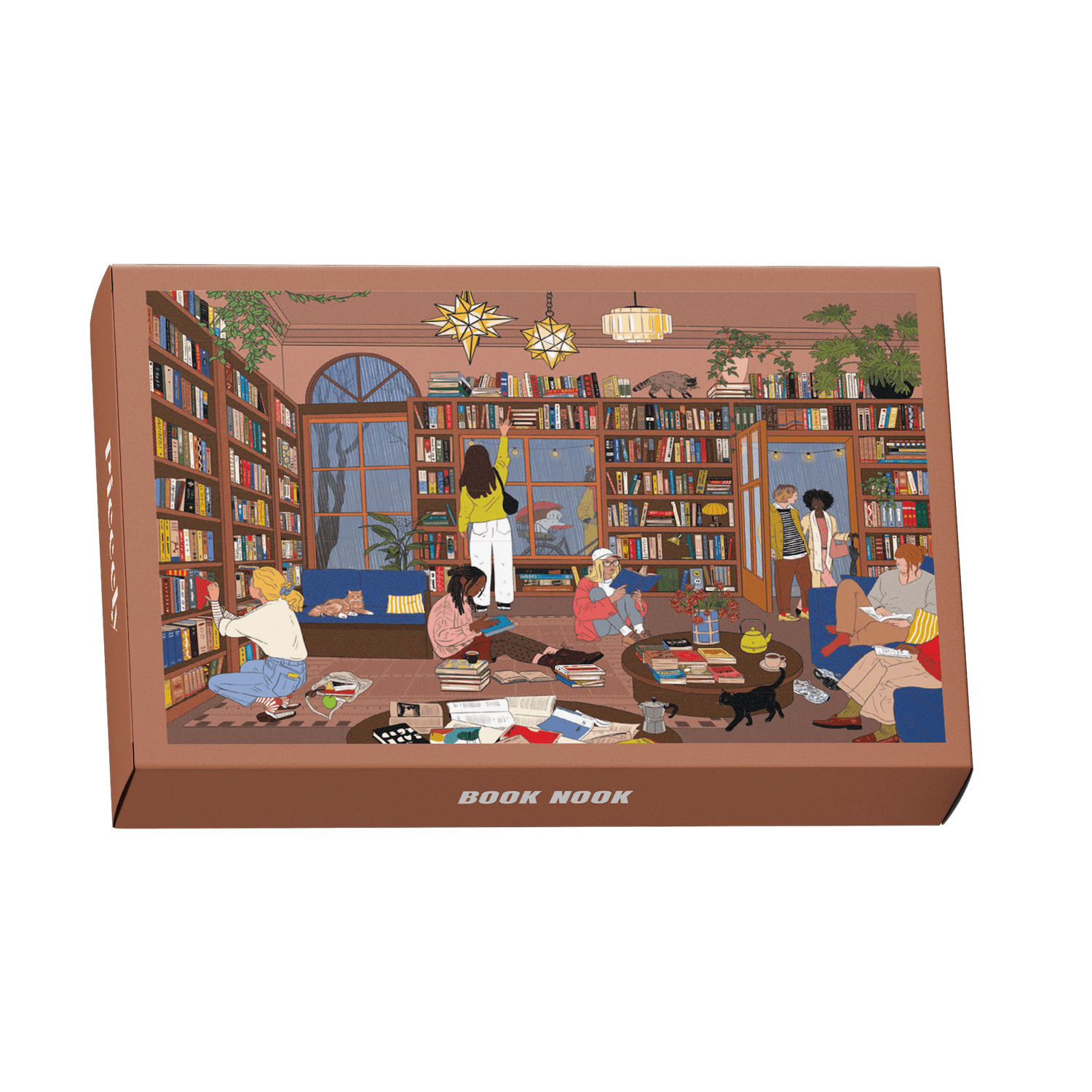 Piecely Puzzle Mini-Puzzle Book Nook
