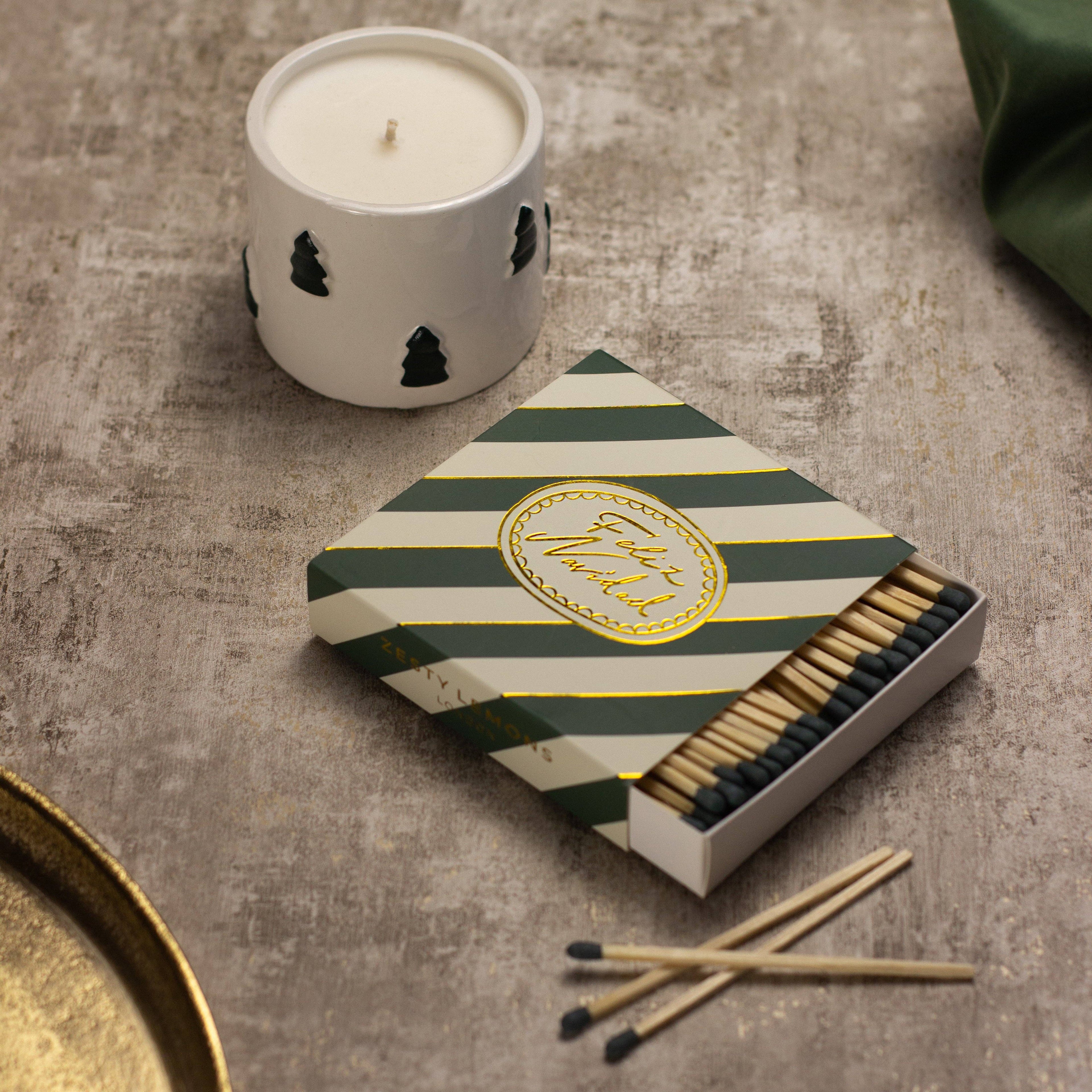 Zesty Lemons Streichholzschachtel