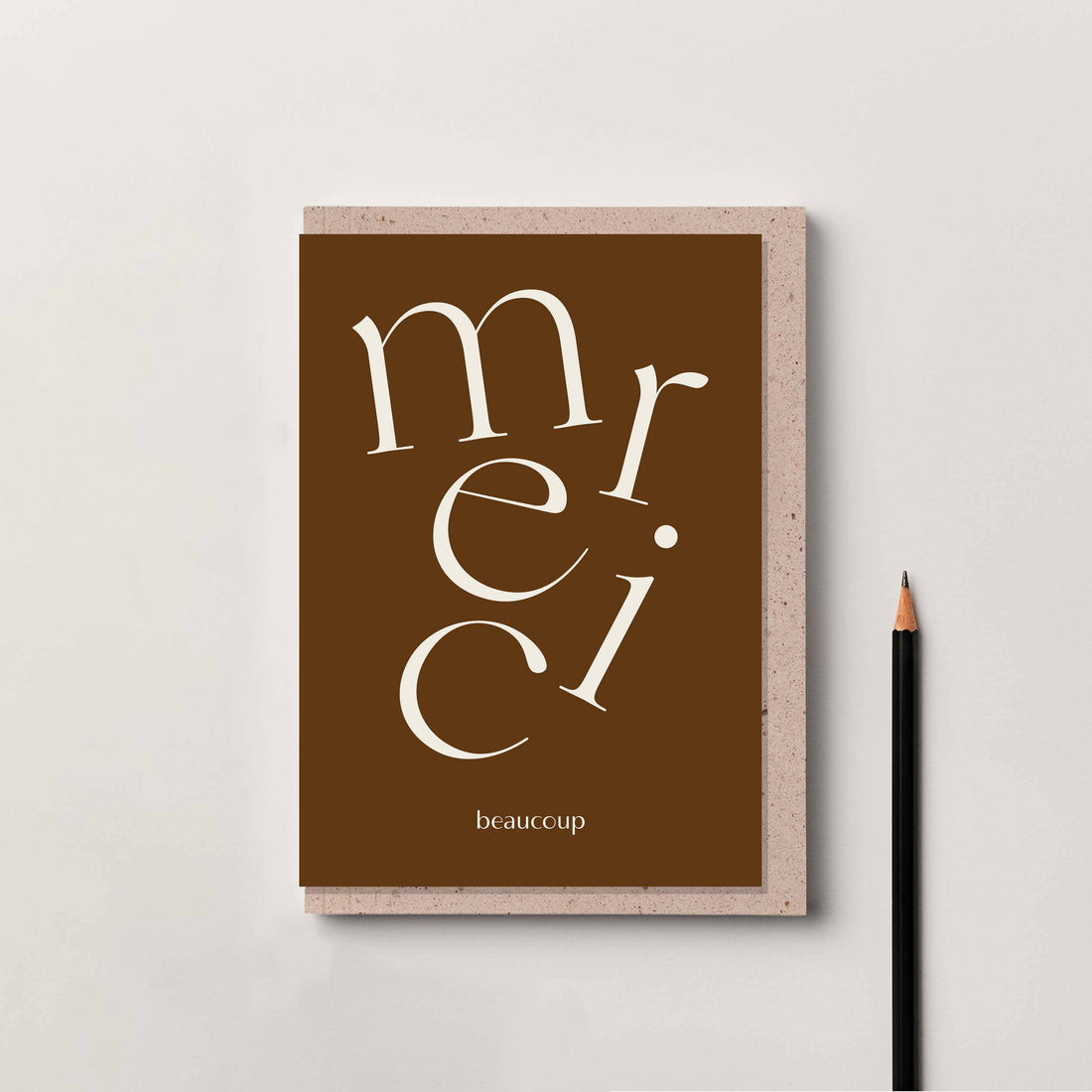 Kinshipped Karte merci beaucoup