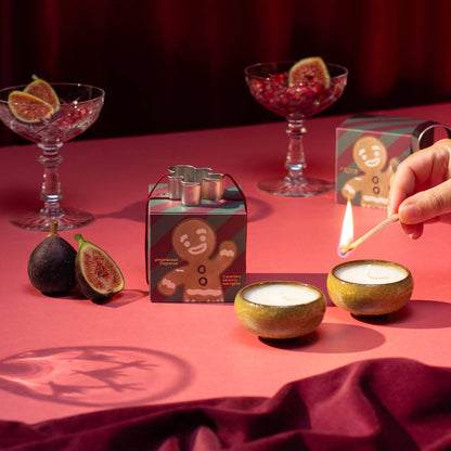 Zesty Lemons - Teelichthalter Lebkuchen