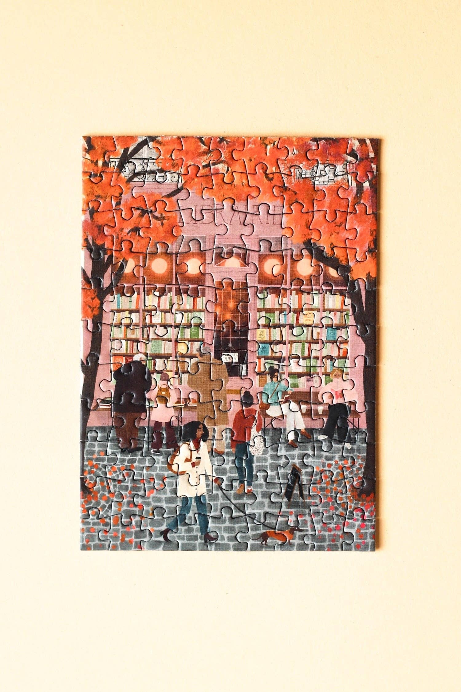 Piecely Puzzles Mini Puzzle La Librairie