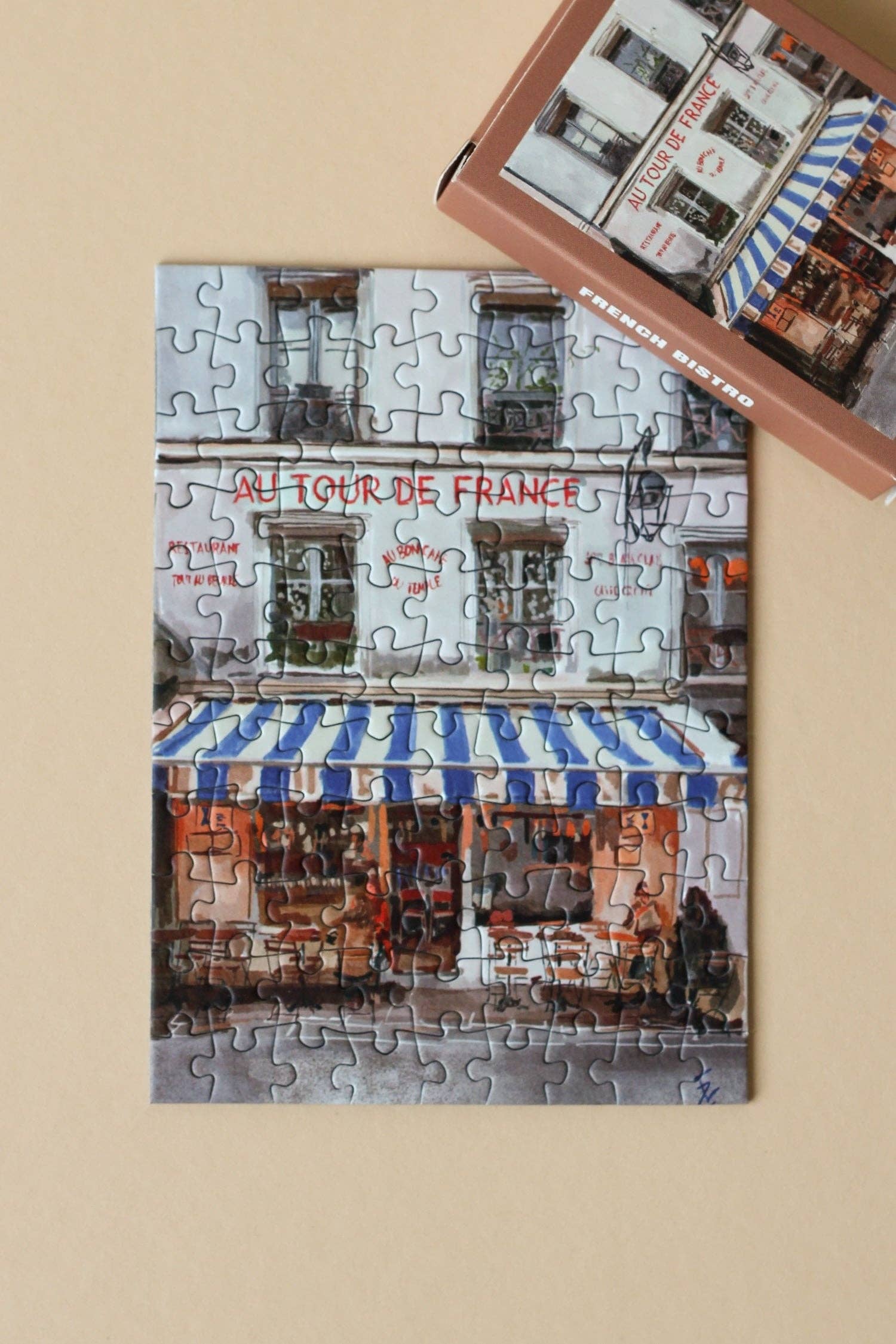 Piecely Puzzles Puzzle French Bistro