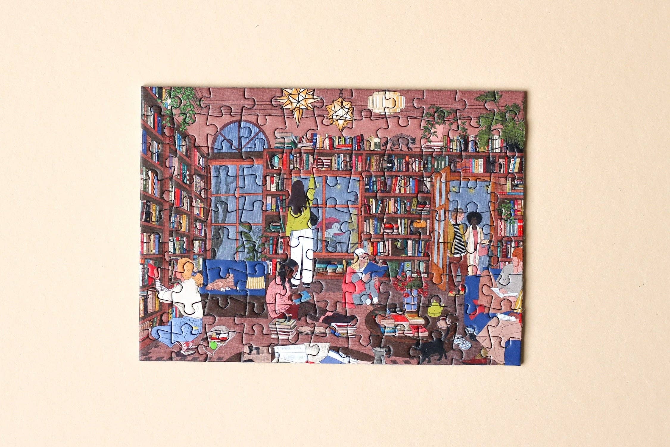 Piecely Puzzle Mini-Puzzle Book Nook