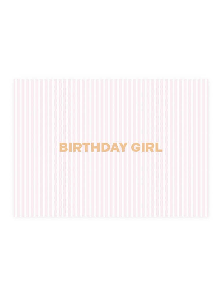 Melt Atelier Postkarte Birthday Girl