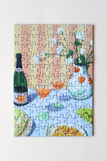 Piecely Puzzle Mini-Puzzle Love at first sip