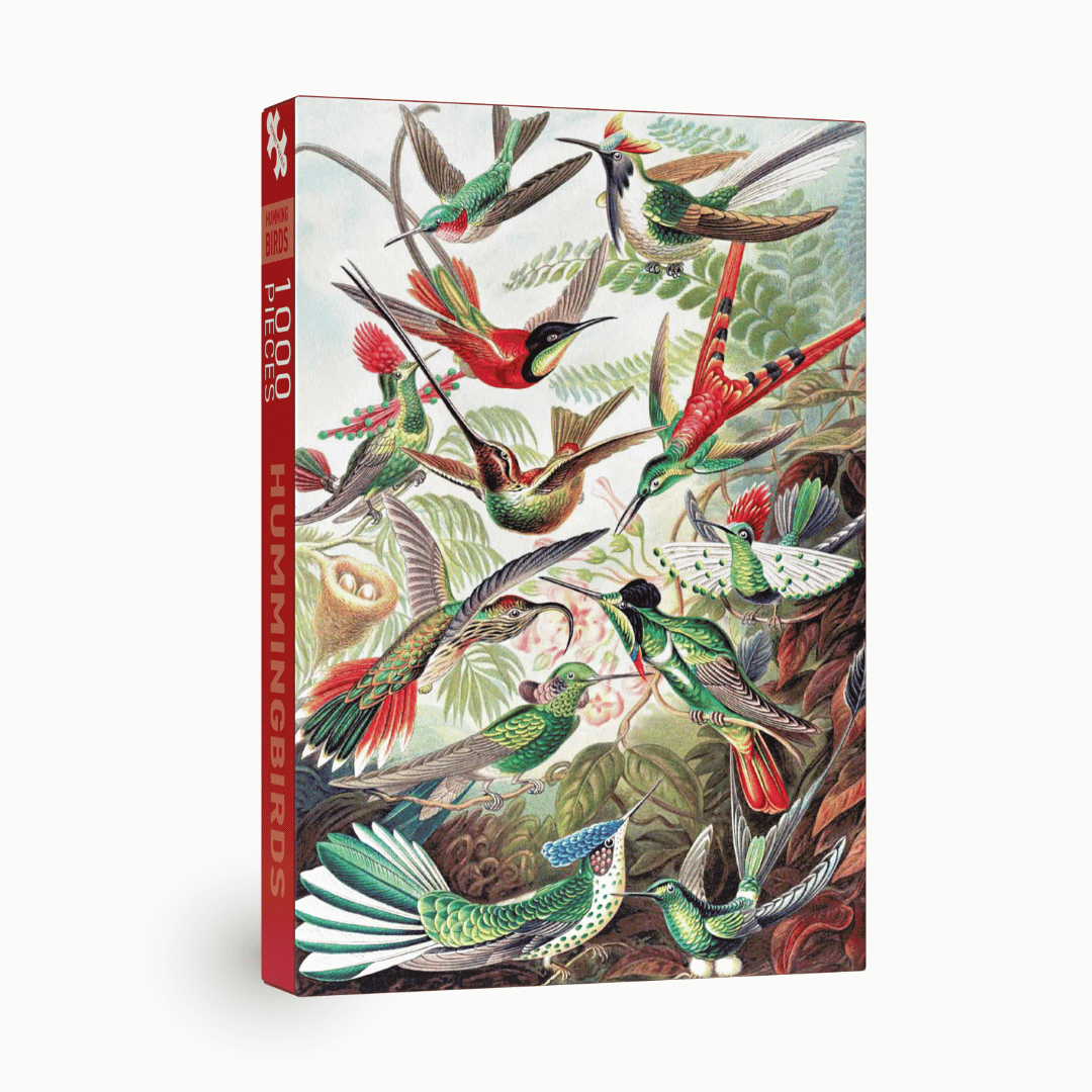 Kolibris 1000-teiliges Vintage-Puzzle