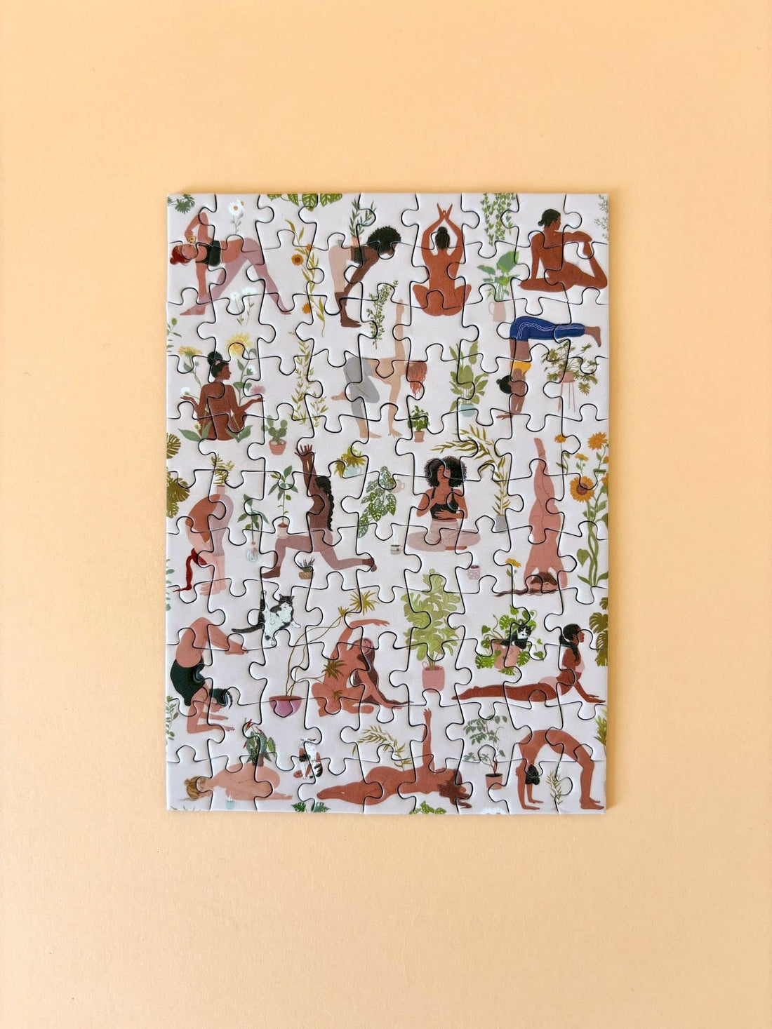 Piecely Puzzles Plant Yoga