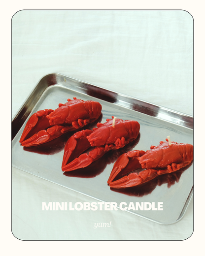 Mini Lobster Kerze