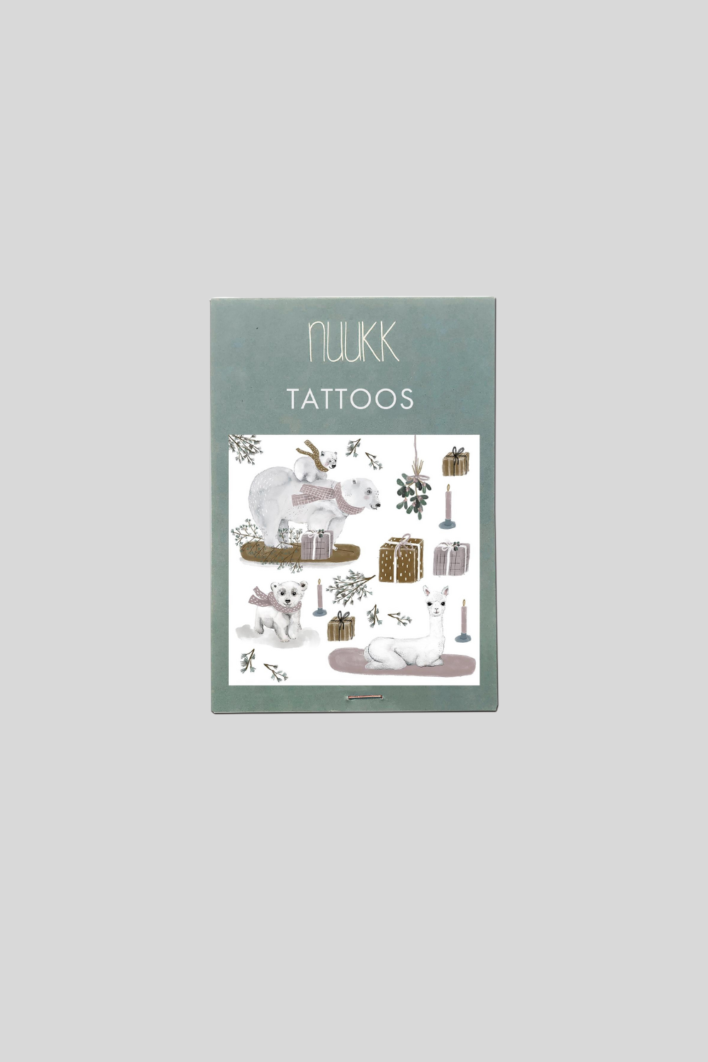 Organic tattoo winter animals