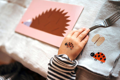 Nuukk Bio Tattoo Marienkäfer