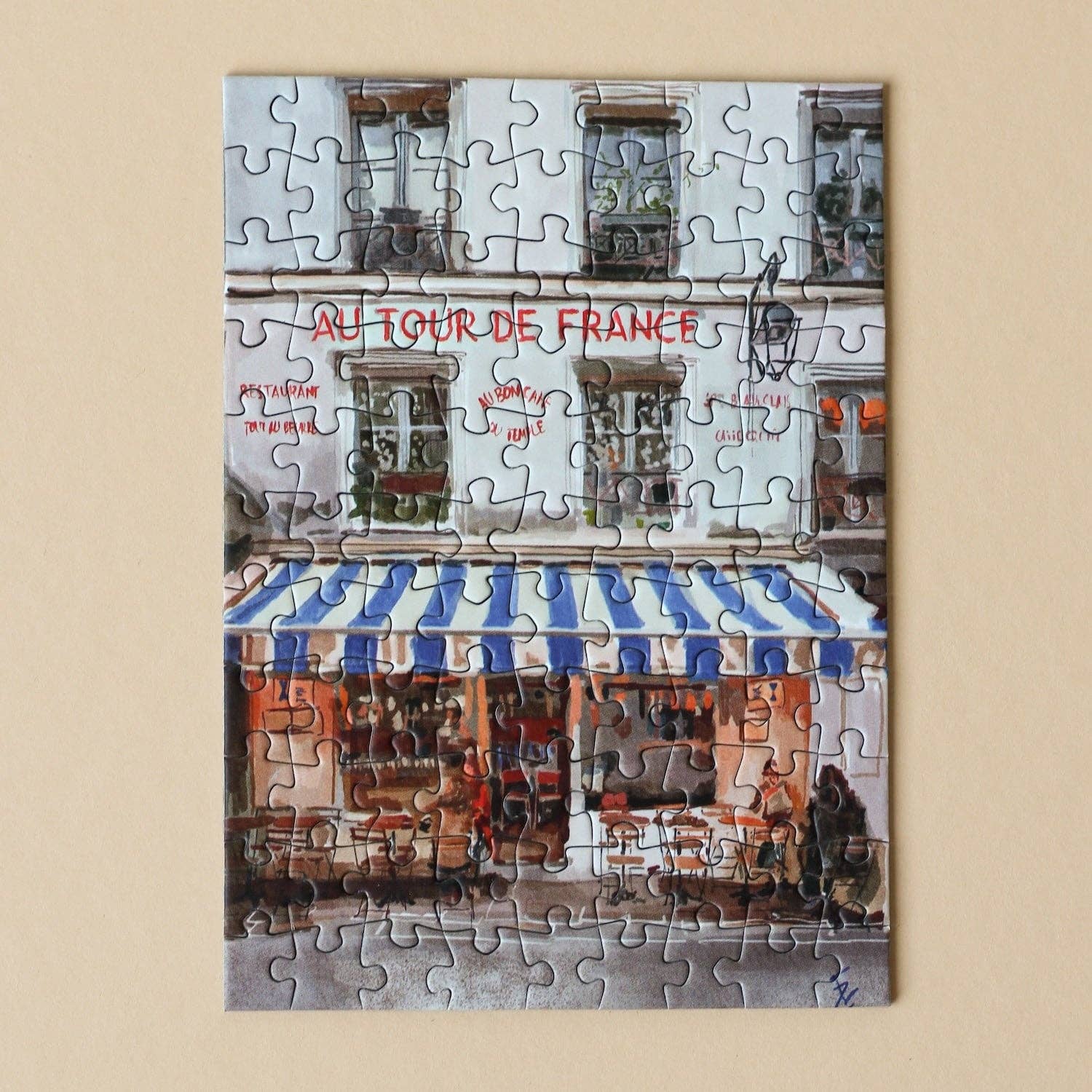 Piecely Puzzles Puzzle French Bistro