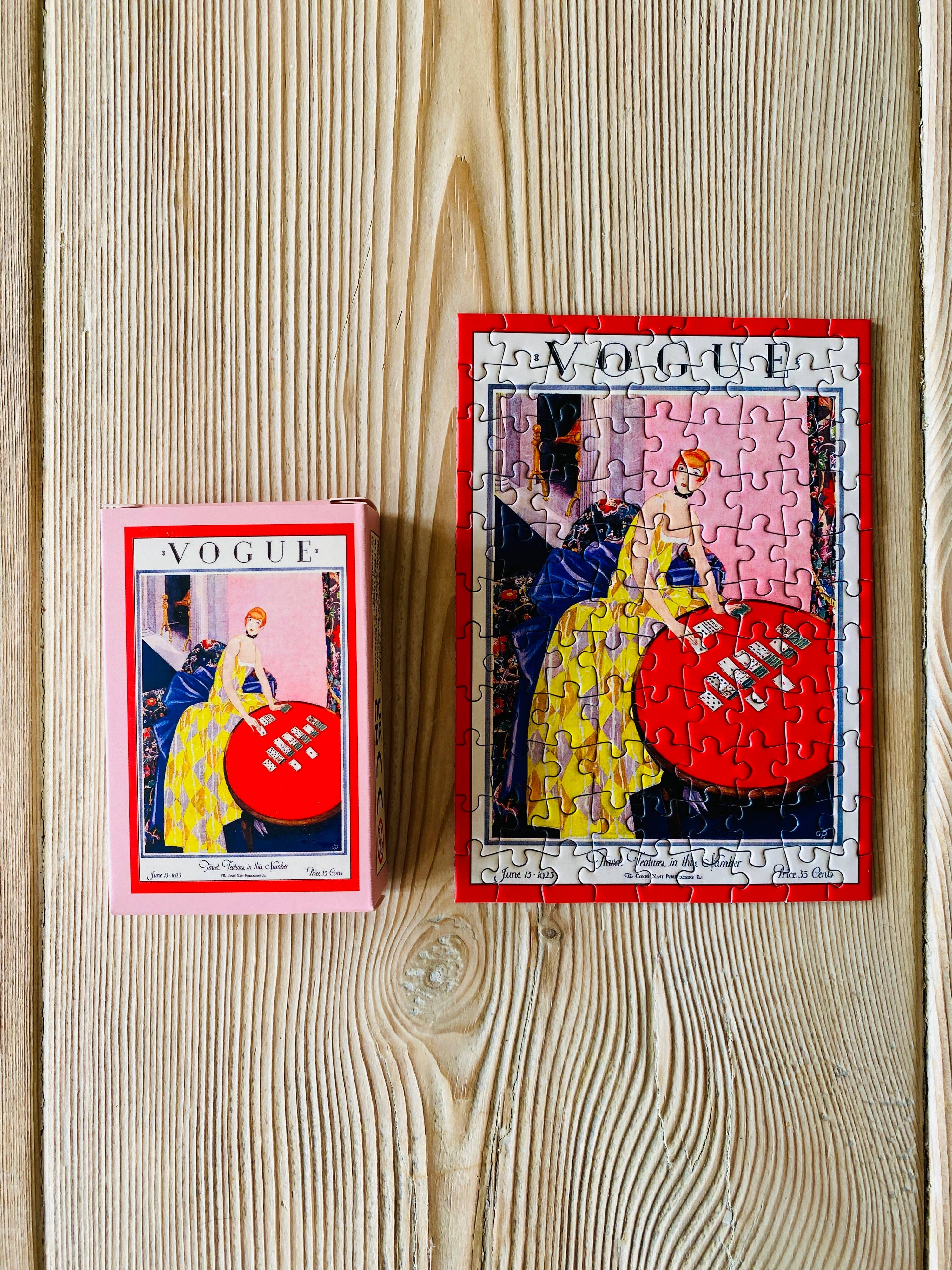 KARTEN &amp; COUTURE 99 Stück japanisches Vintage-Mini-Puzzle