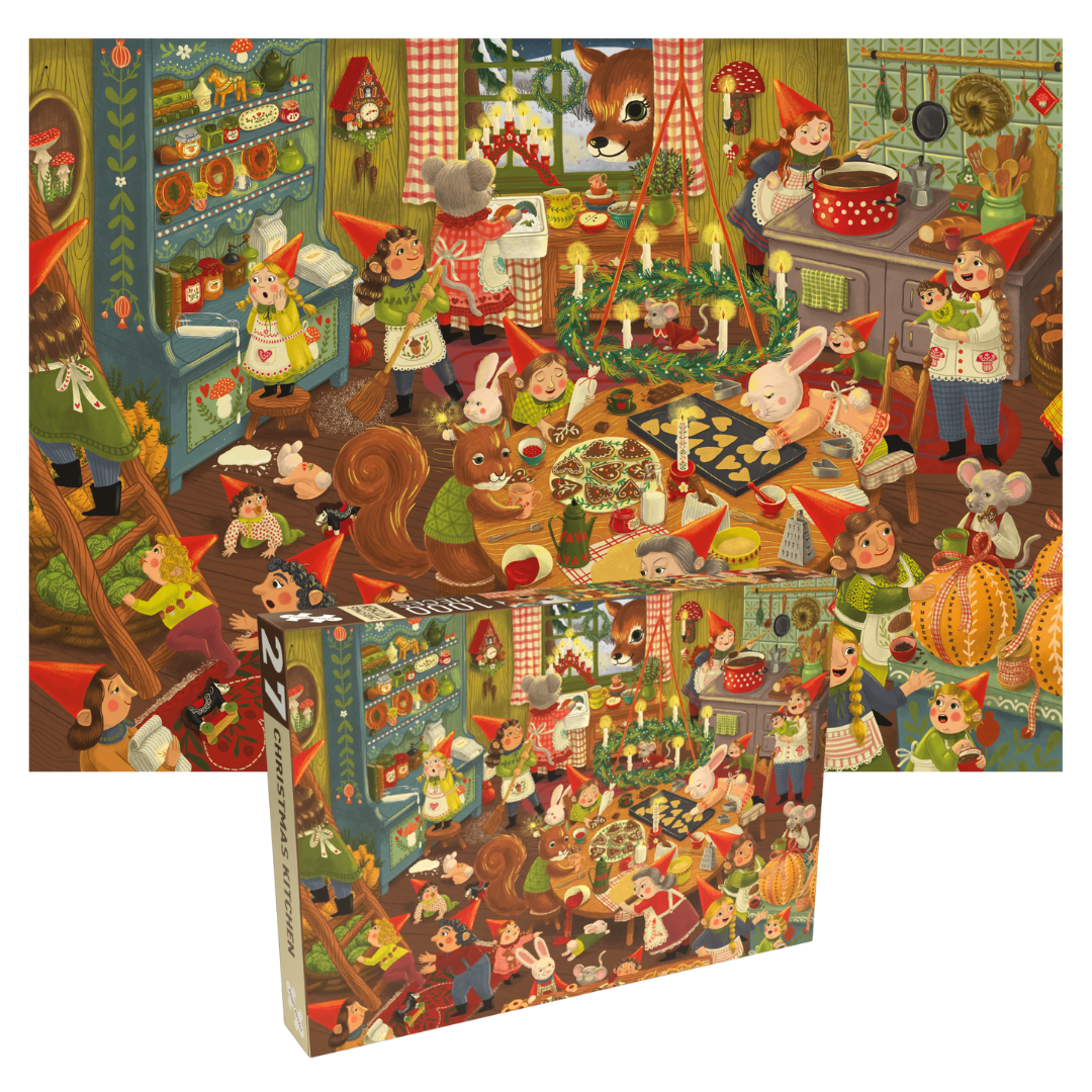 Puzzle Weihnachtsküche 