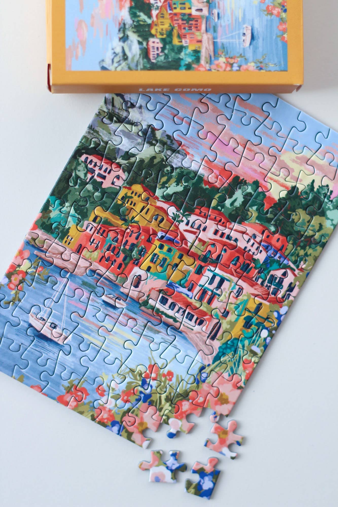 Piecely Puzzles Mini Puzzle Lake Como