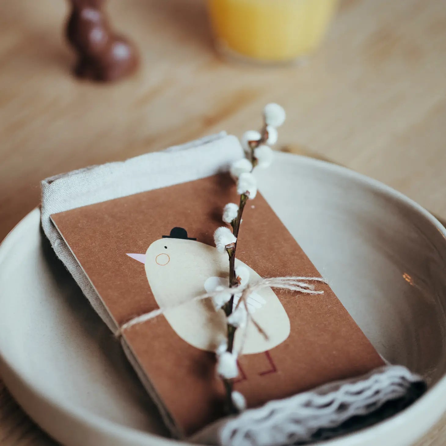 Nuukk Postkarte Küken Ostergeschenk